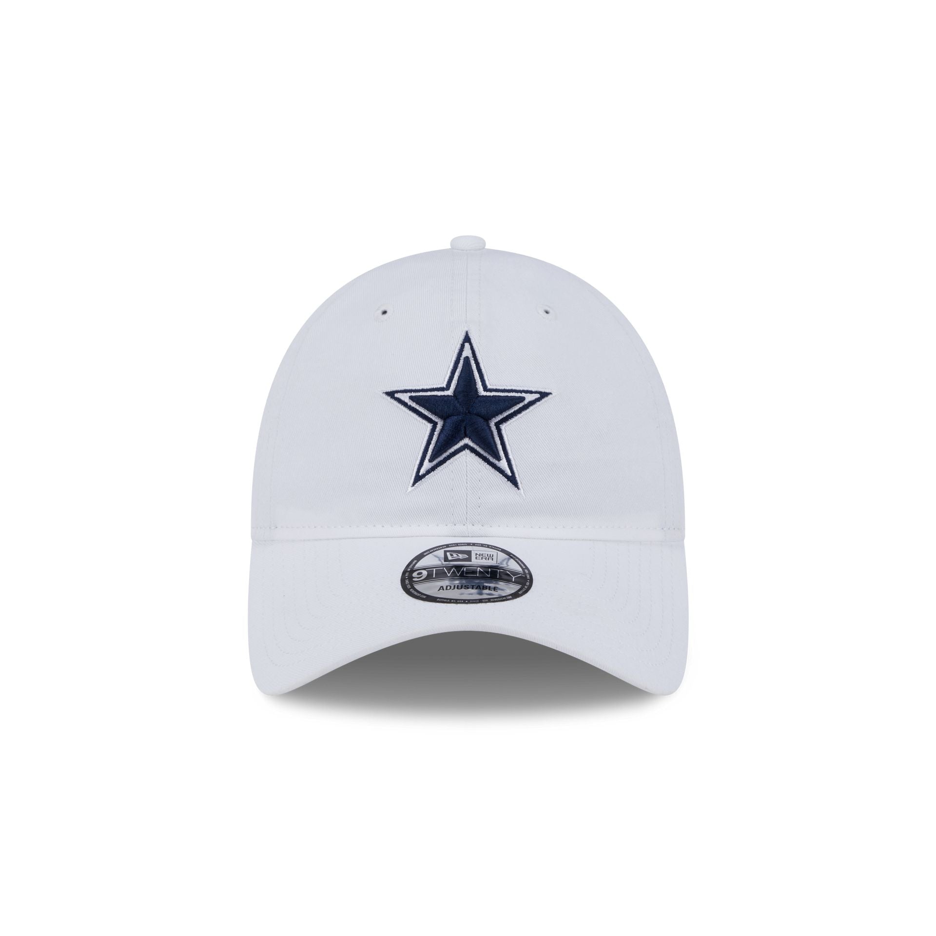 Dallas Cowboys White 9TWENTY Adjustable Hat - Image 3