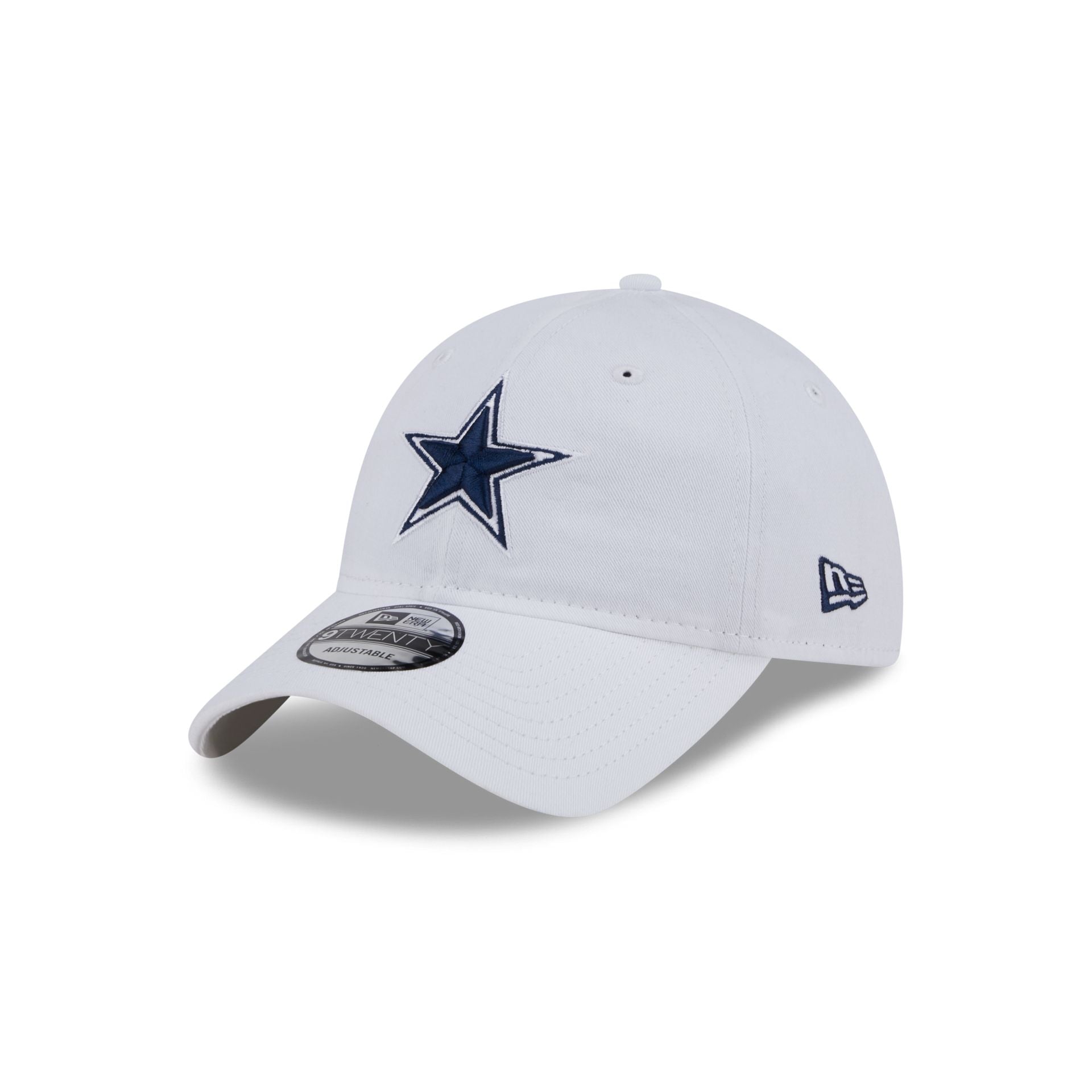 Dallas Cowboys White 9TWENTY Adjustable Hat - Image 2