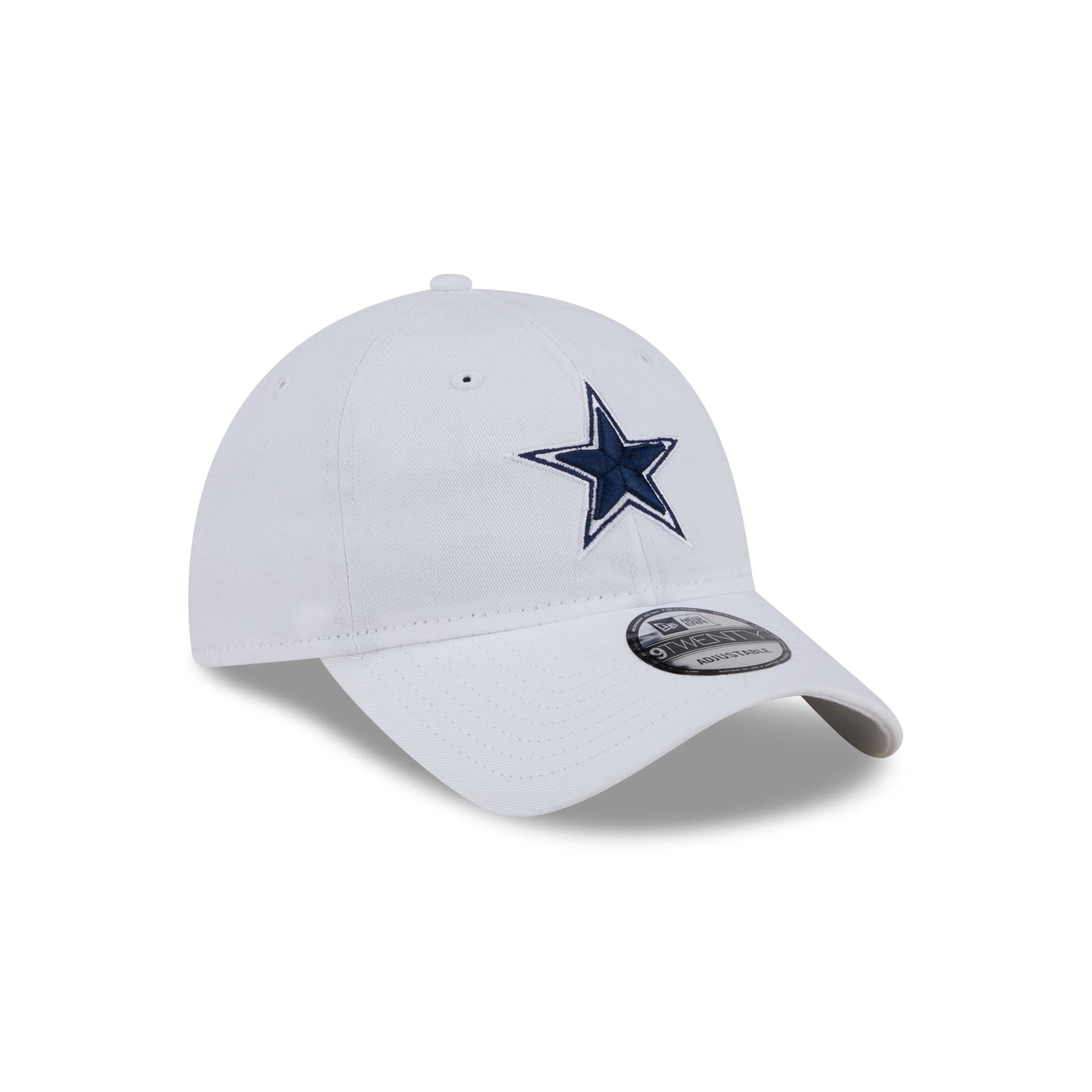 Dallas Cowboys White 9TWENTY Adjustable Hat - Image 6
