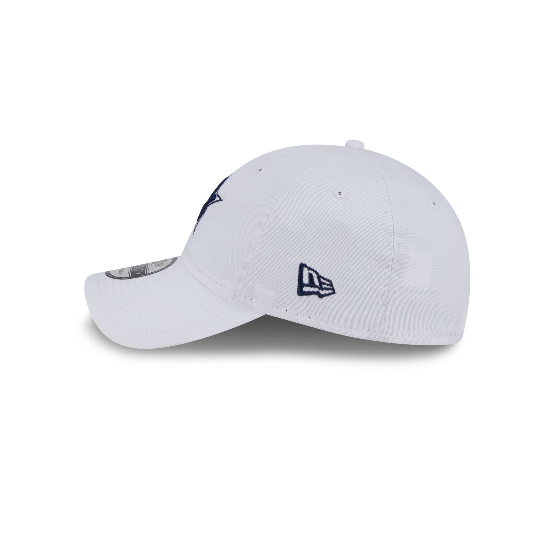 Dallas Cowboys White 9TWENTY Adjustable Hat - Image 8