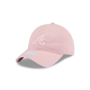Atlanta Braves Women's Pink 9TWENTY Adjustable Hat