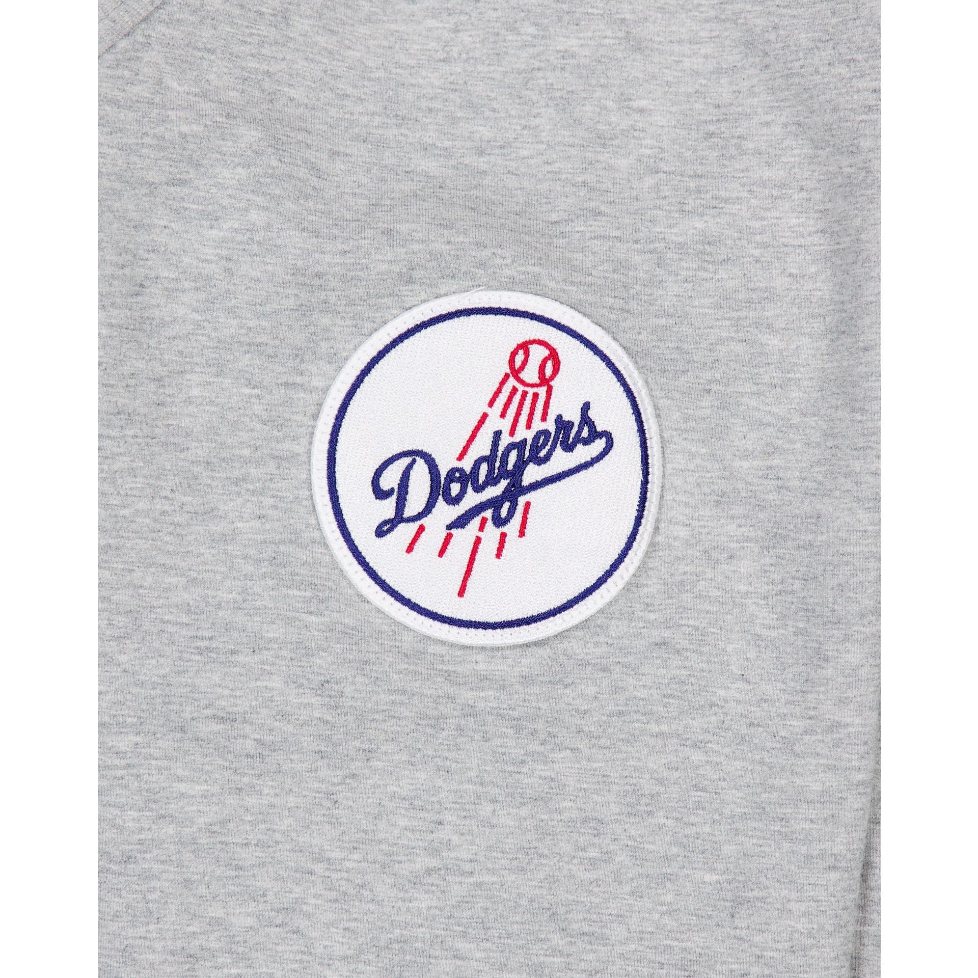 Los Angeles Dodgers Gray Logo Select Crewneck - Image 5