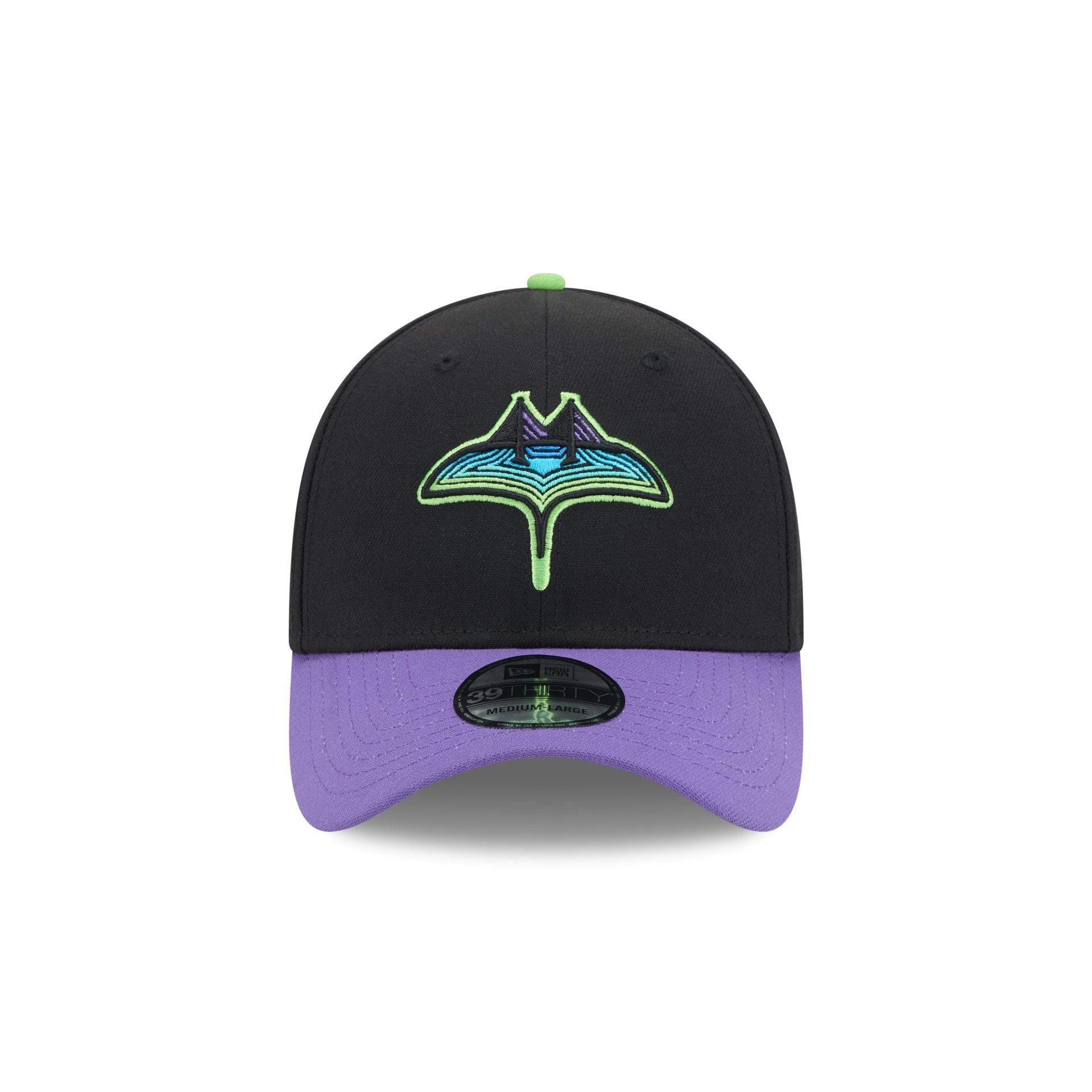Tampa Bay Rays City Connect 39THIRTY Stretch Fit Hat - Image 2