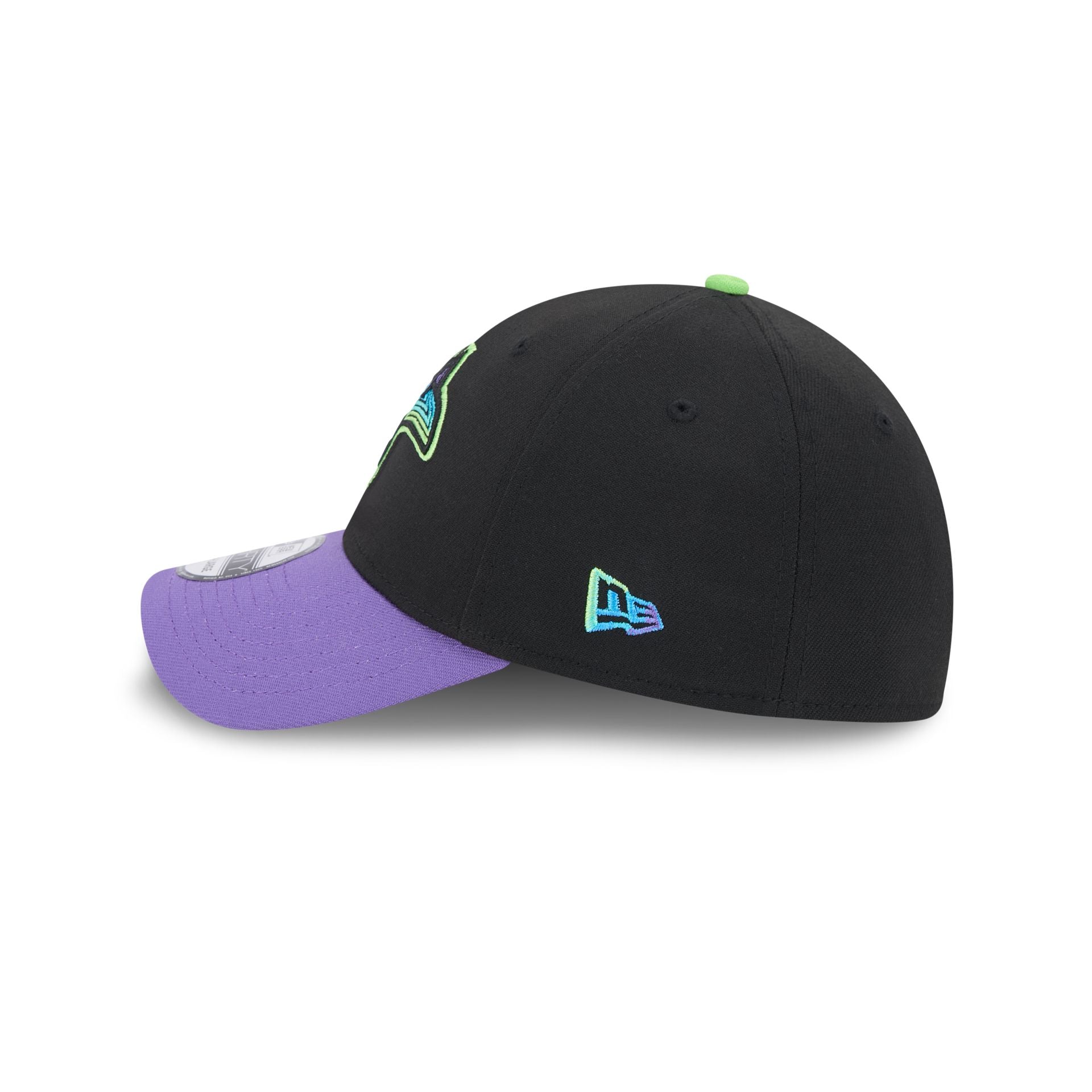 Tampa Bay Rays City Connect 39THIRTY Stretch Fit Hat - Image 4