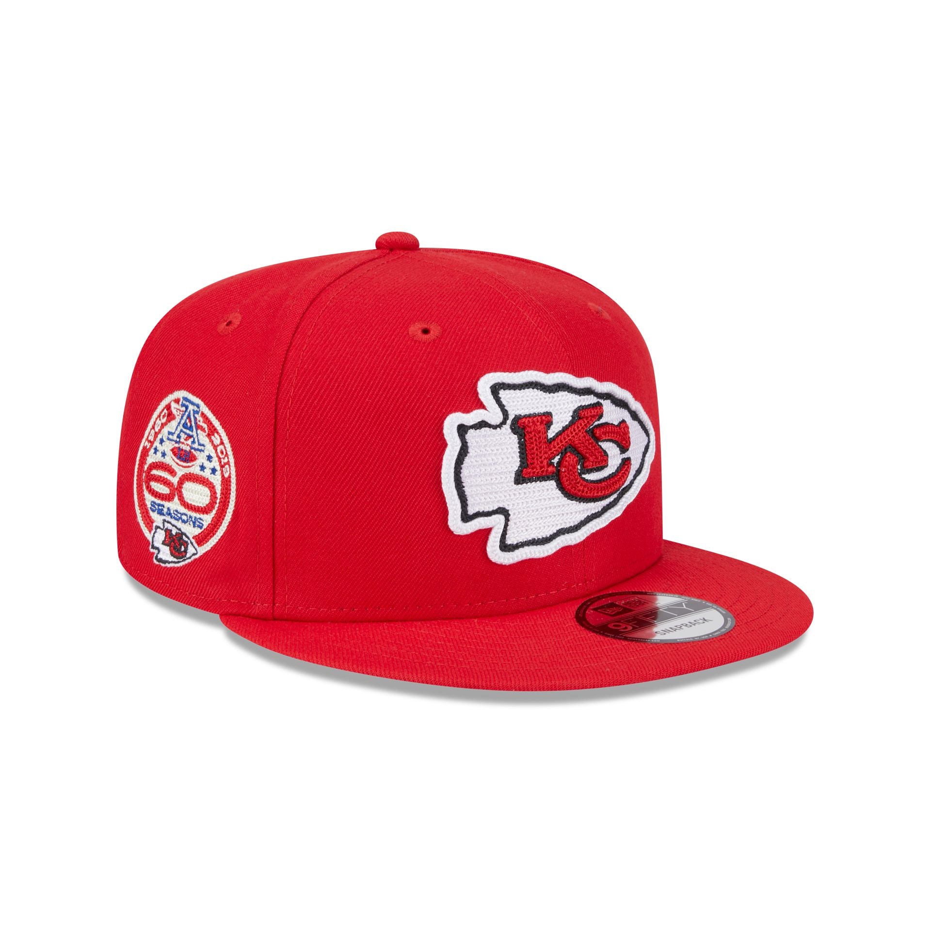 Alpha Industries x Kansas City Chiefs Red 9FIFTY Snapback Hat - Image 3