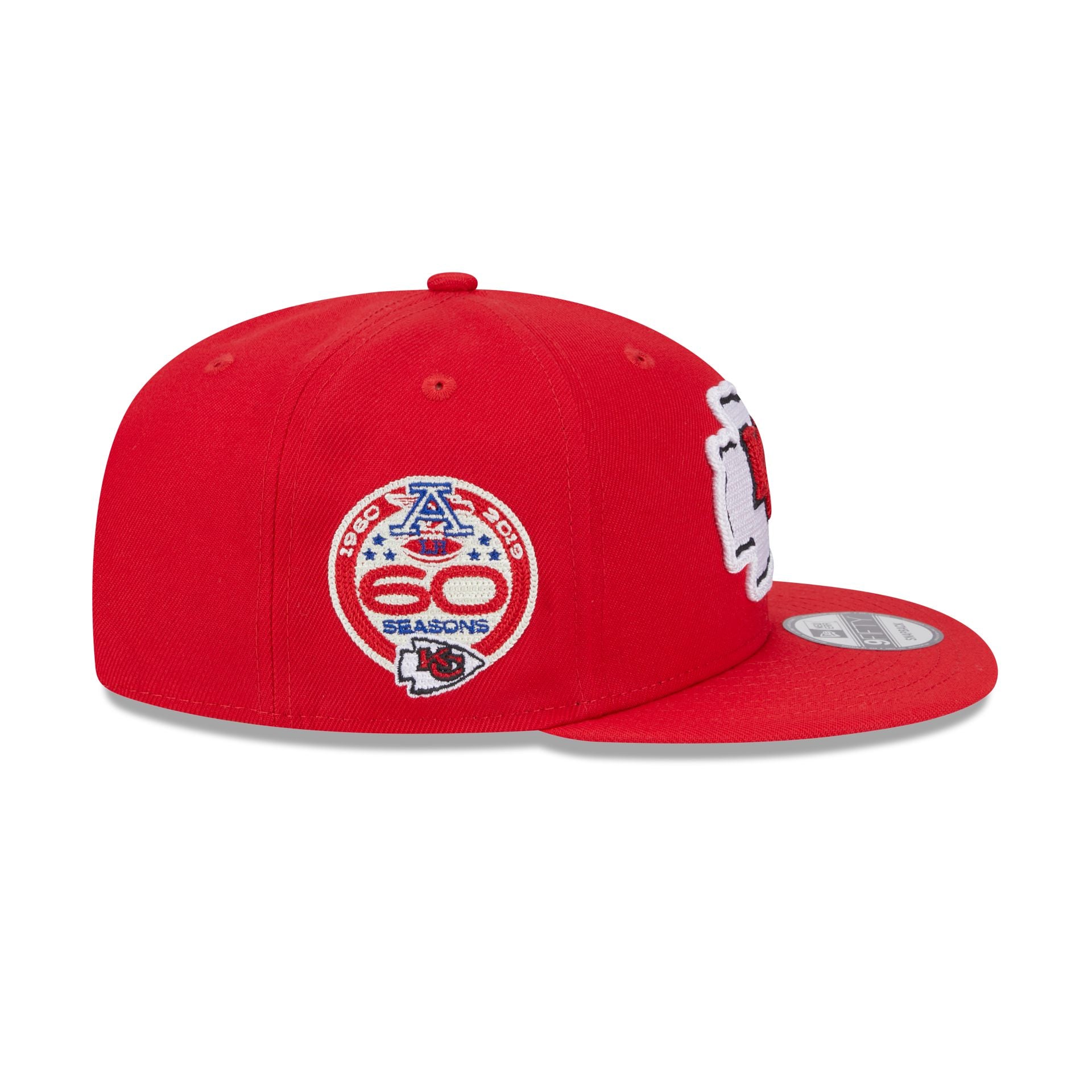 Alpha Industries x Kansas City Chiefs Red 9FIFTY Snapback Hat - Image 5