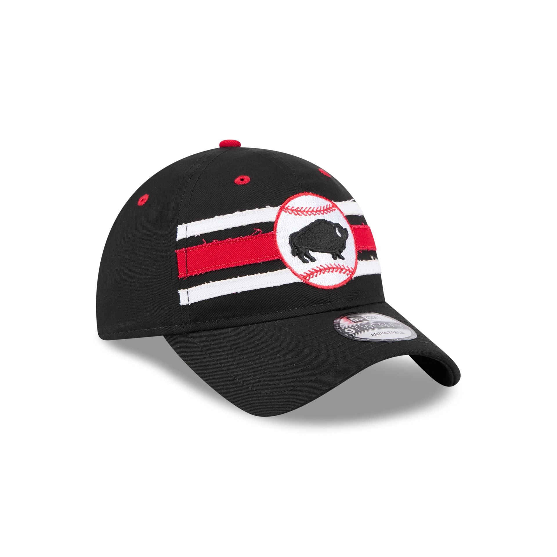 Buffalo Bisons Theme Night Black 9TWENTY Adjustable Hat - Image 3