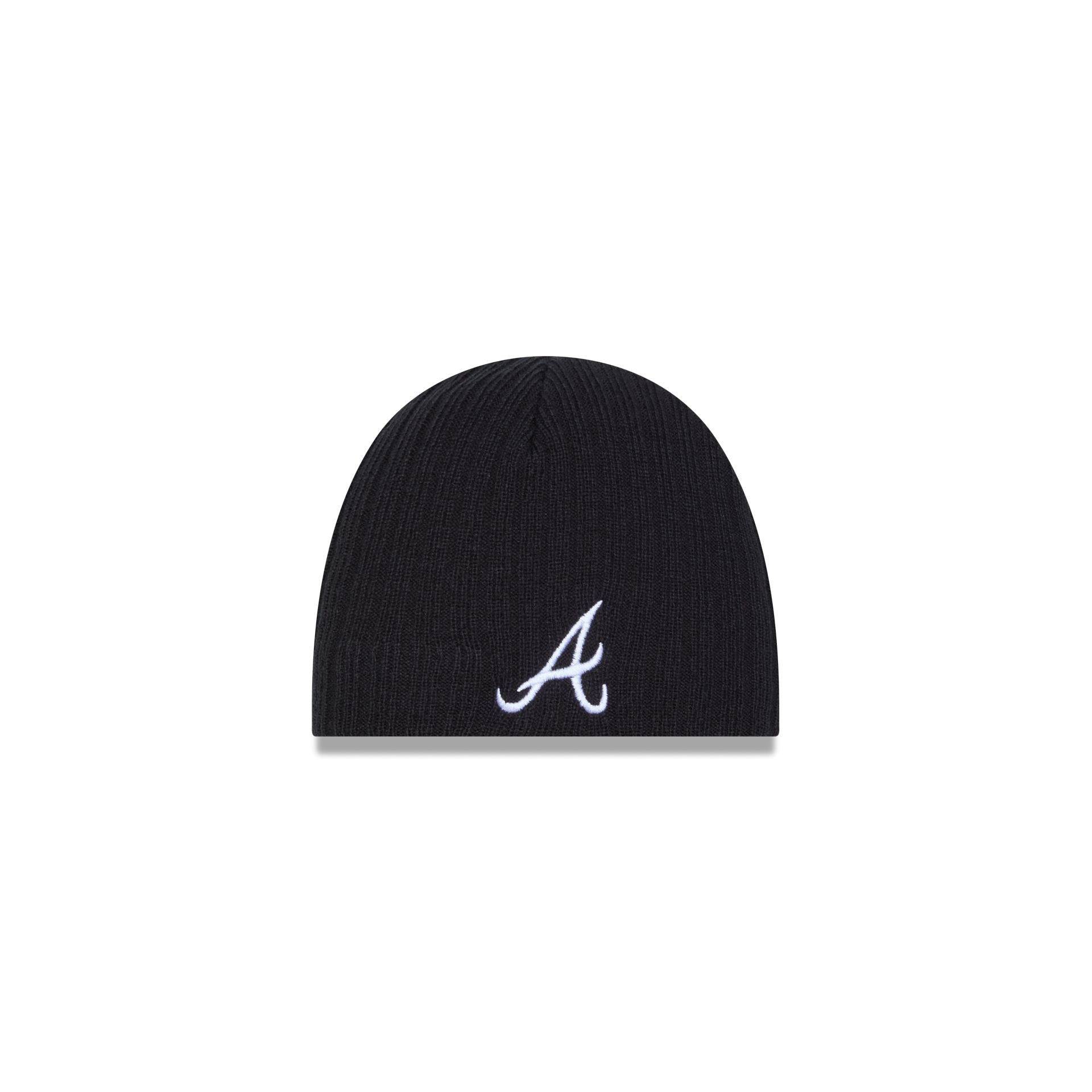 Atlanta Braves Mini Fan Kids Skull Knit Hat