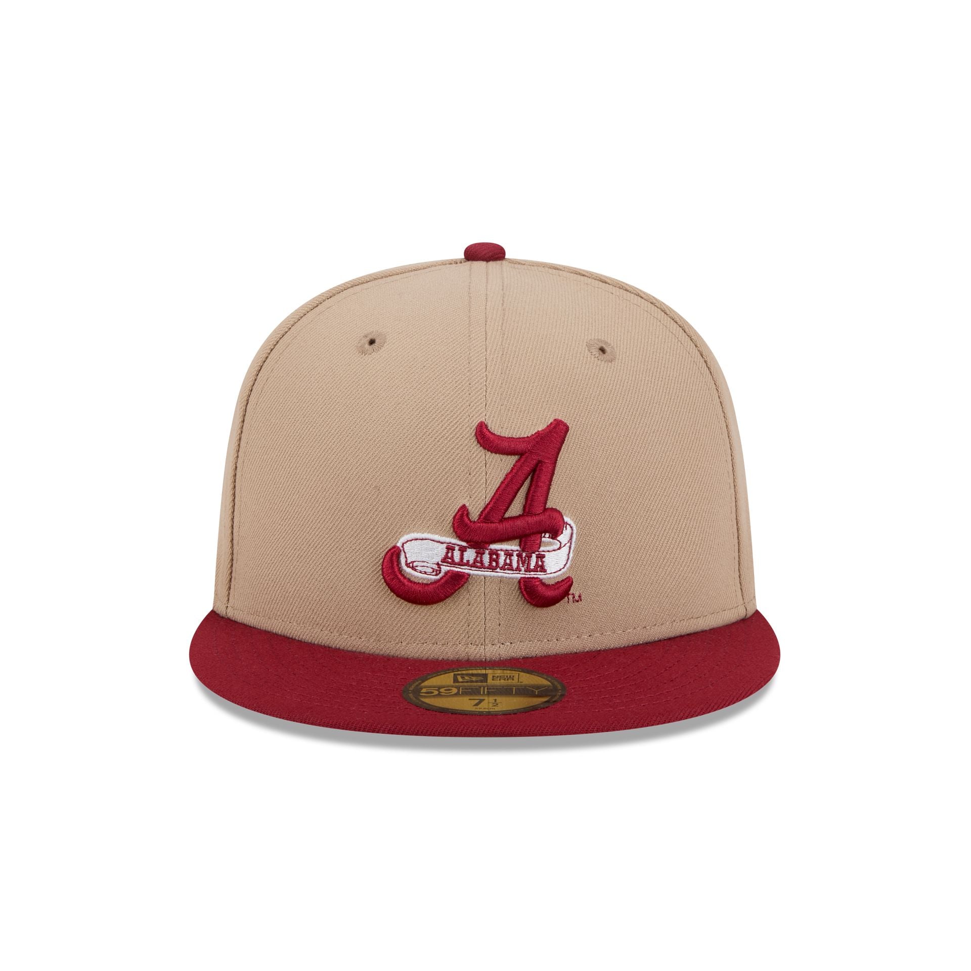 Alabama Crimson Tide Camel College Vault 59FIFTY Fitted Hat - Image 2