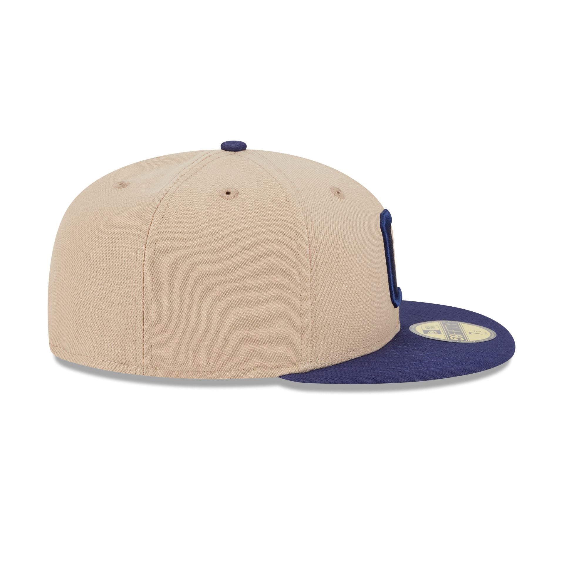 Georgetown Hoyas Camel College Vault 59FIFTY Fitted Hat - Image 5