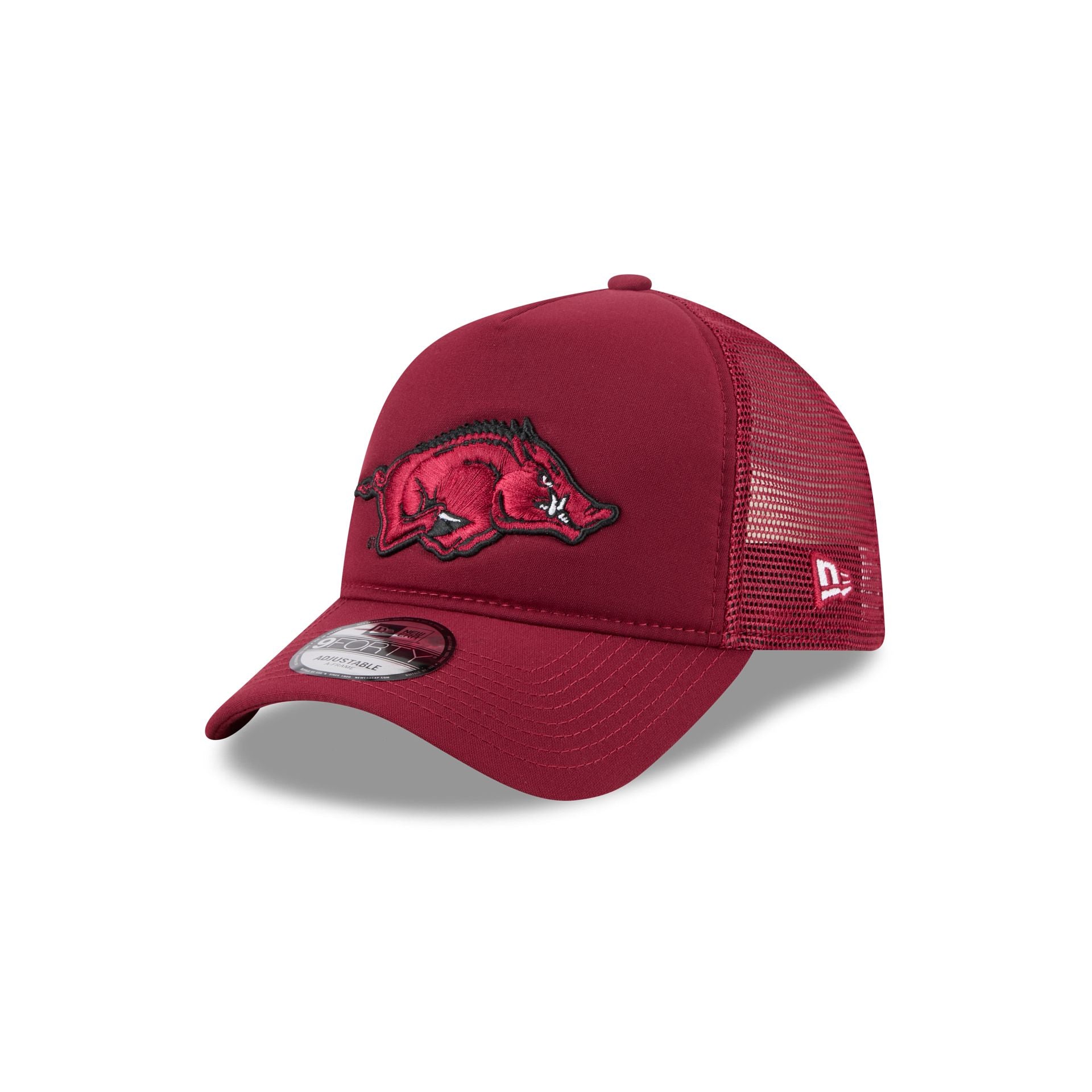 Arkansas Razorbacks Go-To 9FORTY A-Frame Trucker Hat