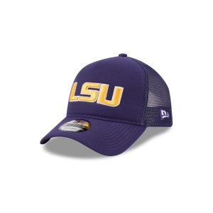 LSU Tigers Go-To 9FORTY A-Frame Trucker Hat