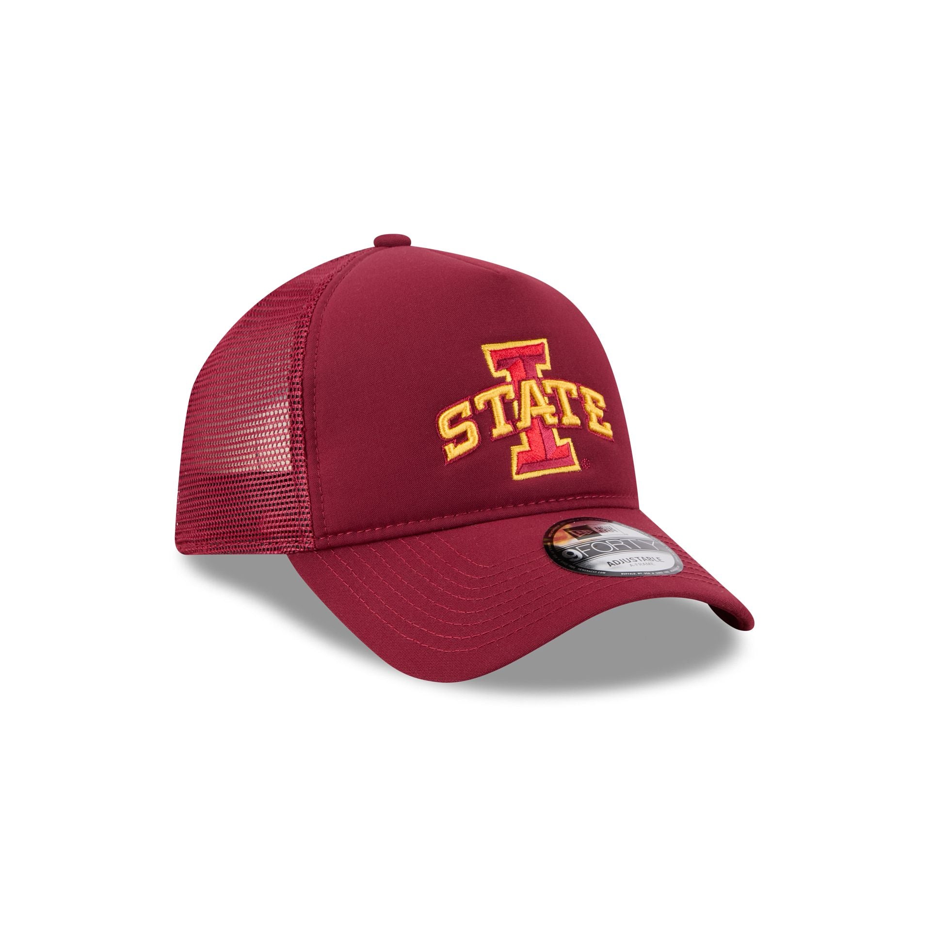 Iowa State Cyclones Go-To 9FORTY A-Frame Trucker Hat - Image 3