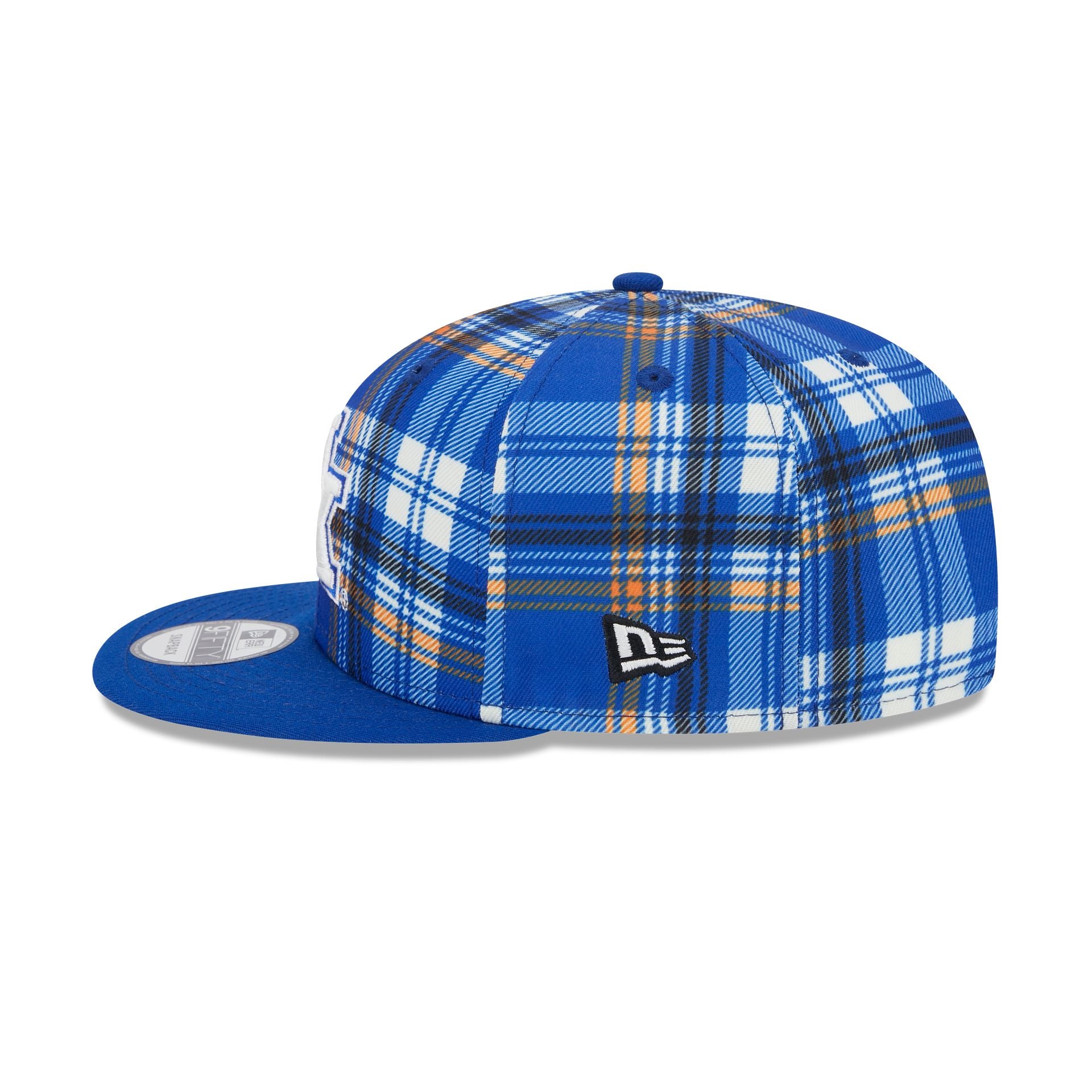 Kentucky Wildcats Plaid 9FIFTY Snapback Hat - Image 4