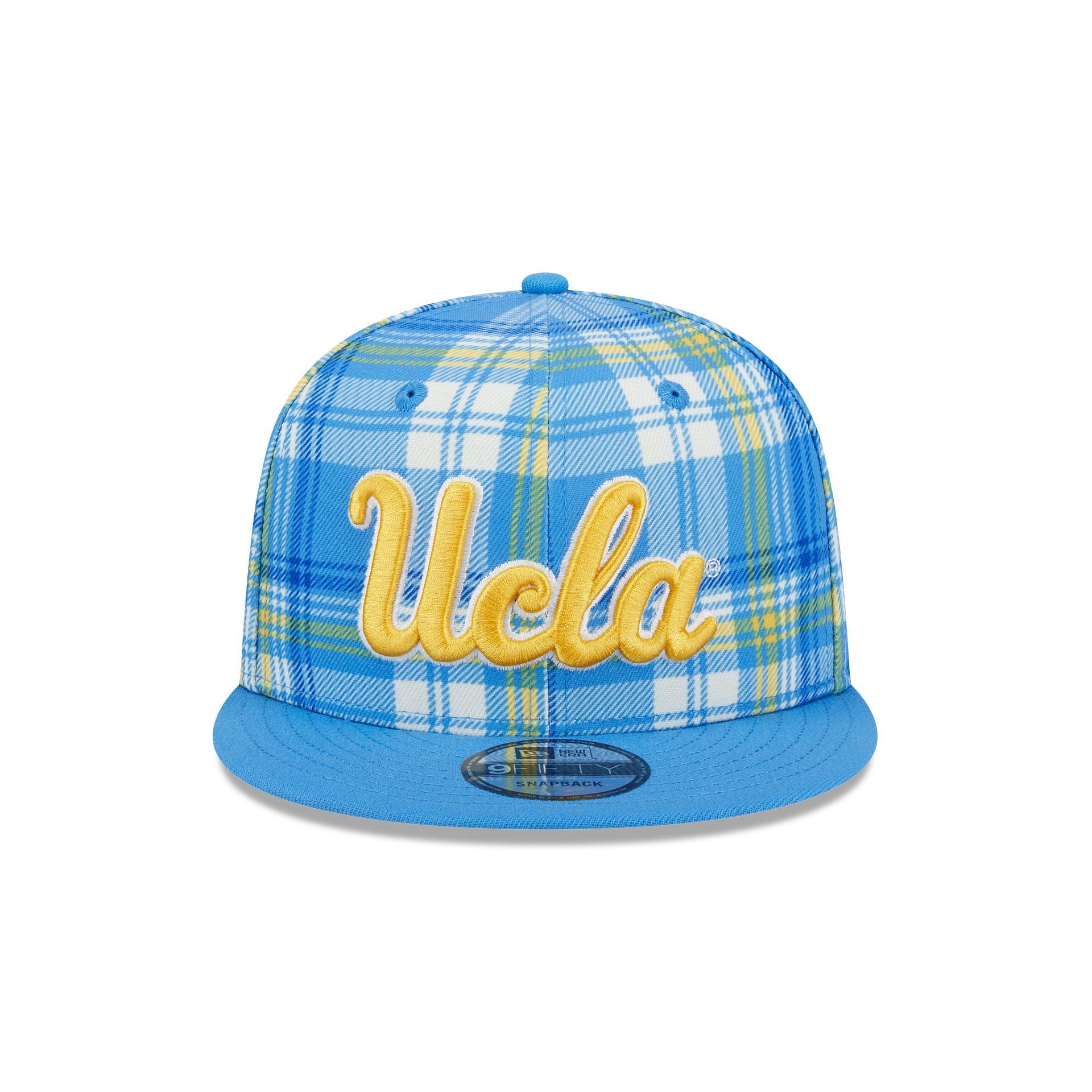 UCLA Bruins Plaid 9FIFTY Snapback Hat - Image 2