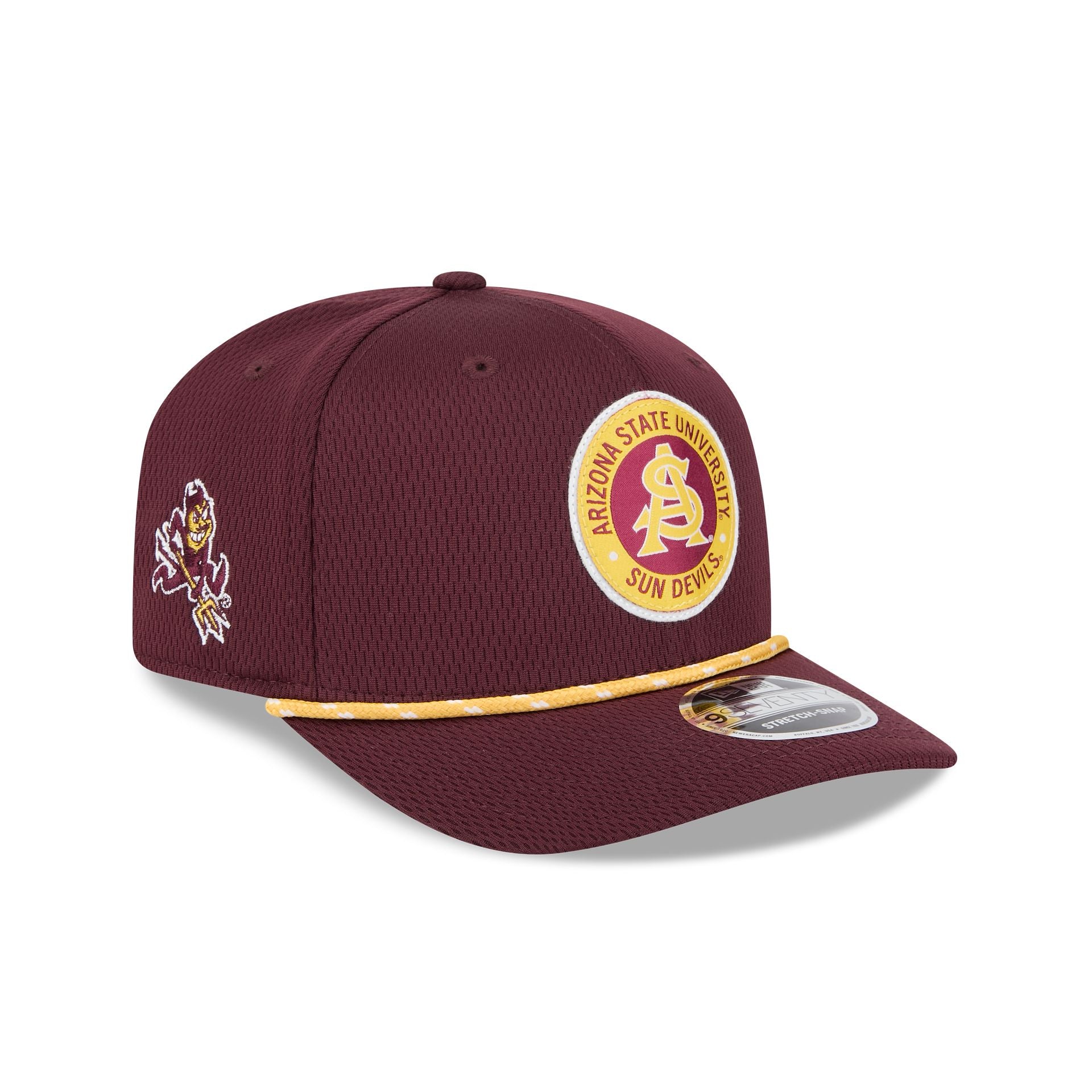 Arizona State Sun Devils 9SEVENTY Stretch-Snap Hat - Image 3