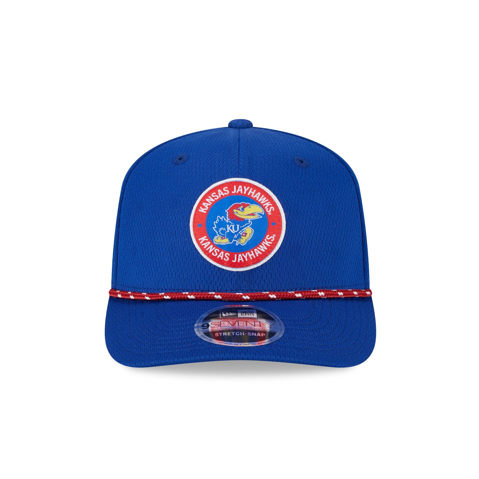 Kansas Jayhawks 9SEVENTY Stretch-Snap Hat - Image 2