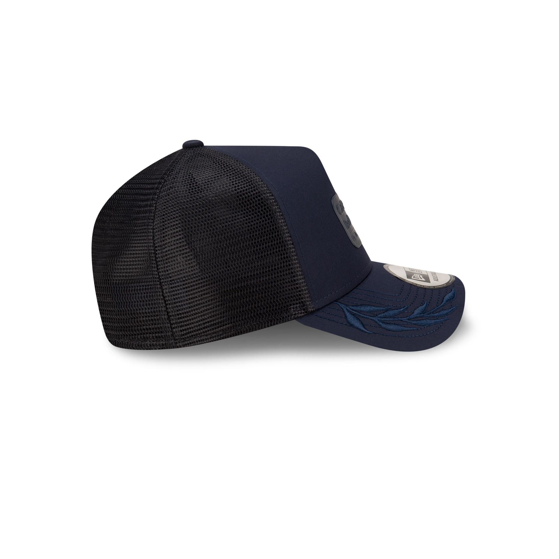 Oracle Red Bull Racing Tonal Navy 9FORTY A-Frame Trucker Hat - Image 5