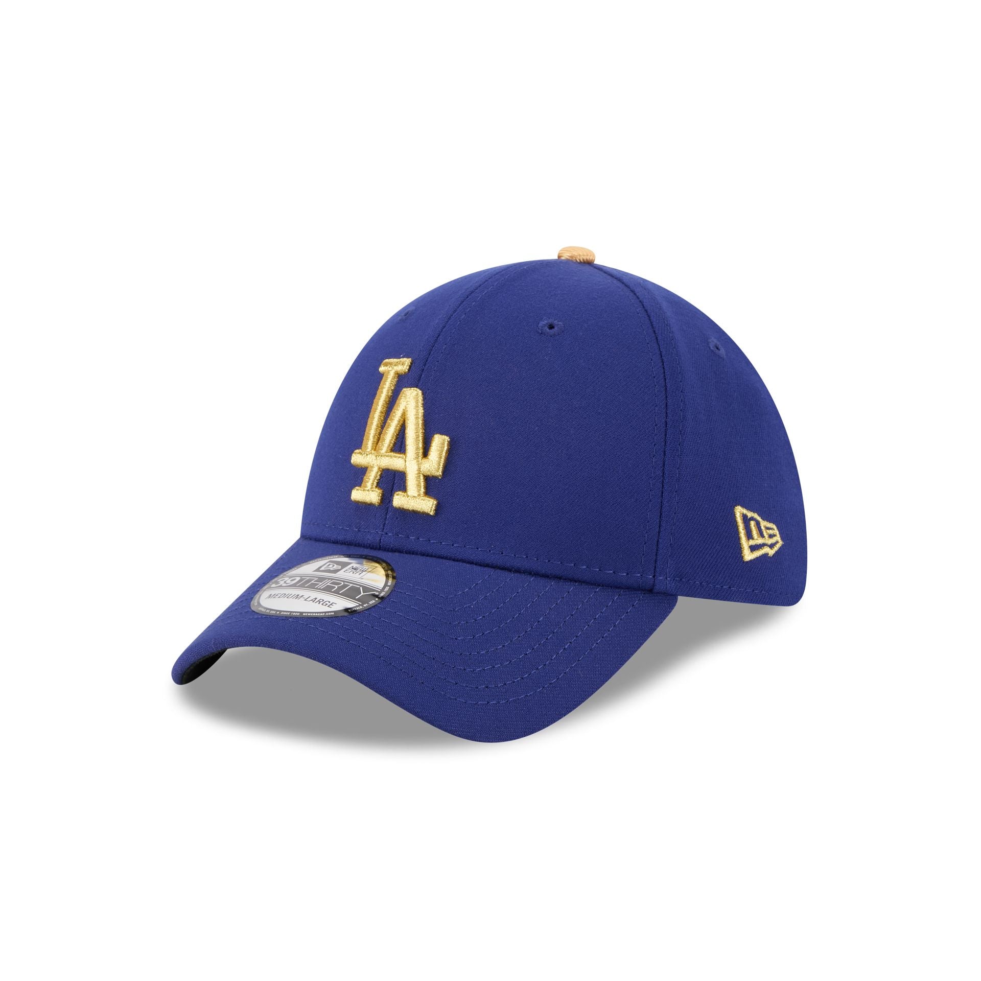 Los Angeles Dodgers Gold Collection 39THIRTY Stretch Fit - Image 3