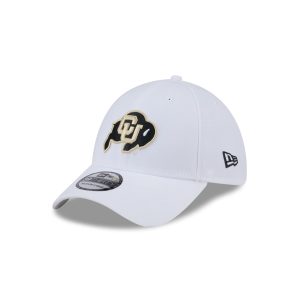 Colorado Buffaloes Optic White 39THIRTY Stretch Fit Hat