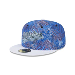 Athletics Wave Fill 59FIFTY Fitted Hat