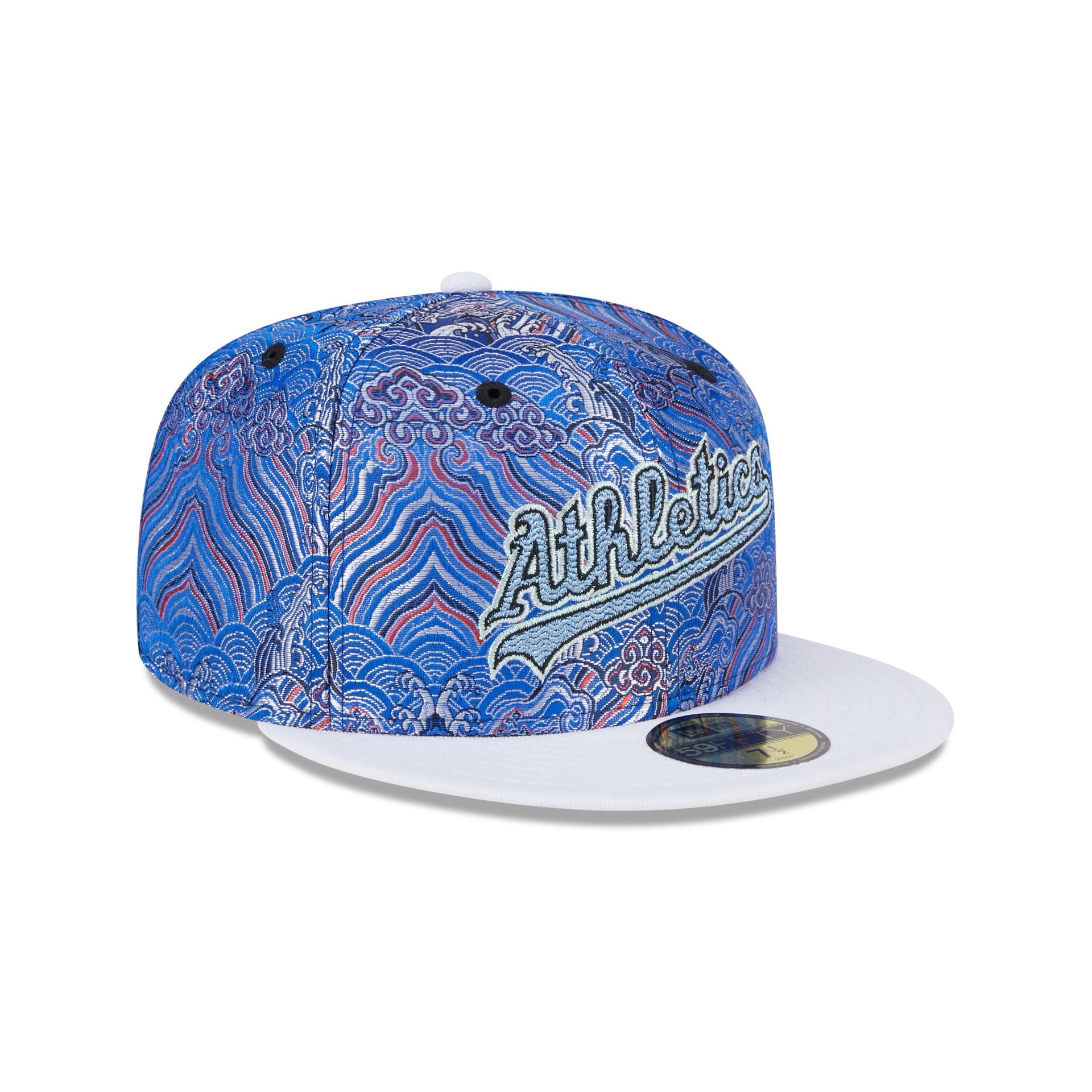 Athletics Wave Fill 59FIFTY Fitted Hat - Image 3