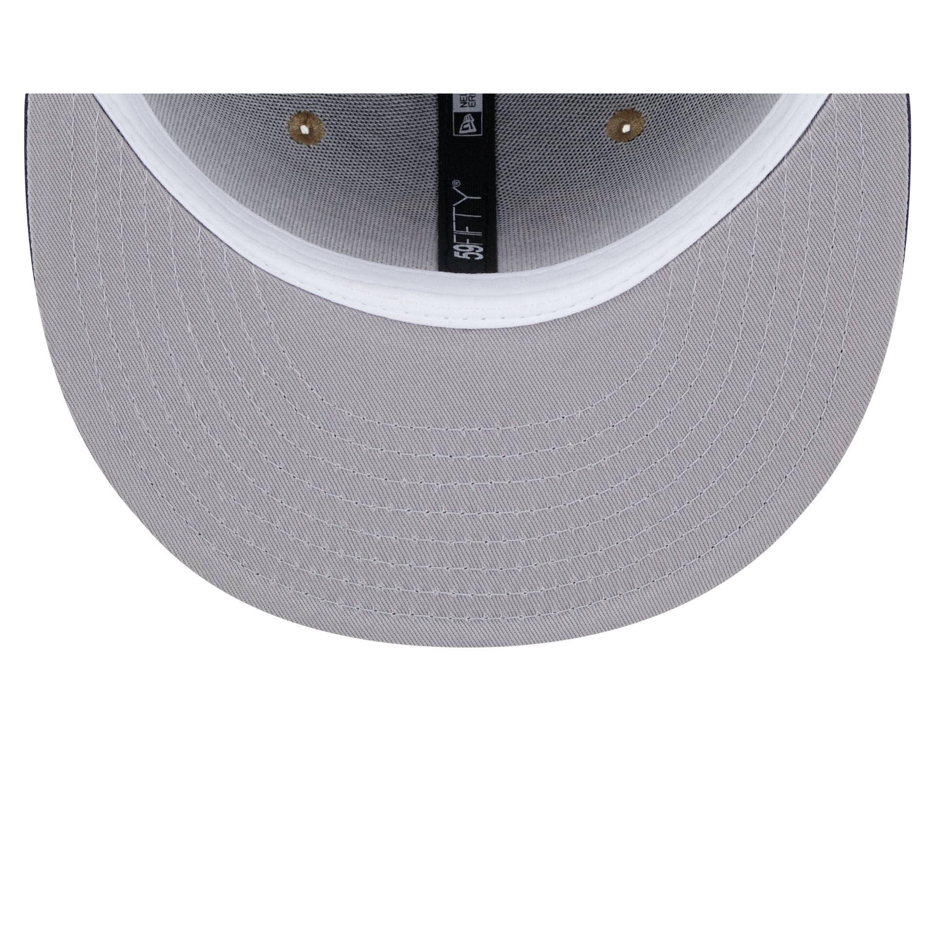 Chicago Cubs Classic 8-Bit Wordmark 59FIFTY Fitted Hat - Image 7