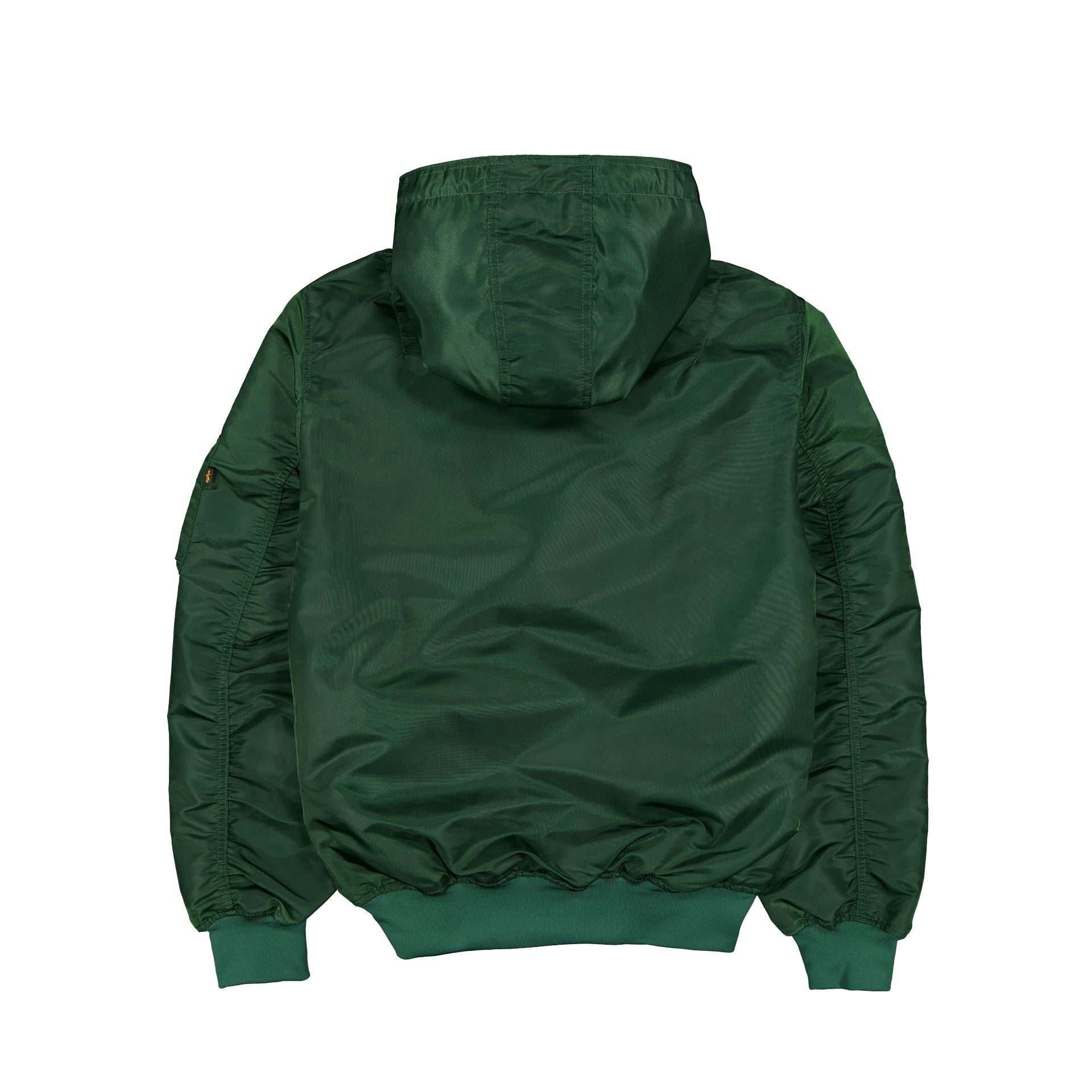 Alpha Industries x Los Angeles Dodgers L-2B Hooded Bomber Jacket Green - Image 3
