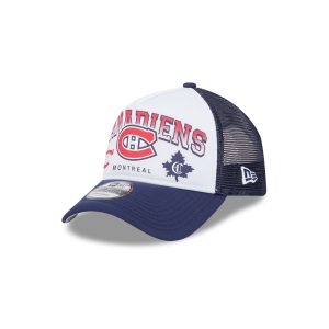 Montreal Canadiens Sport Classics 9FORTY A-Frame Trucker Hat