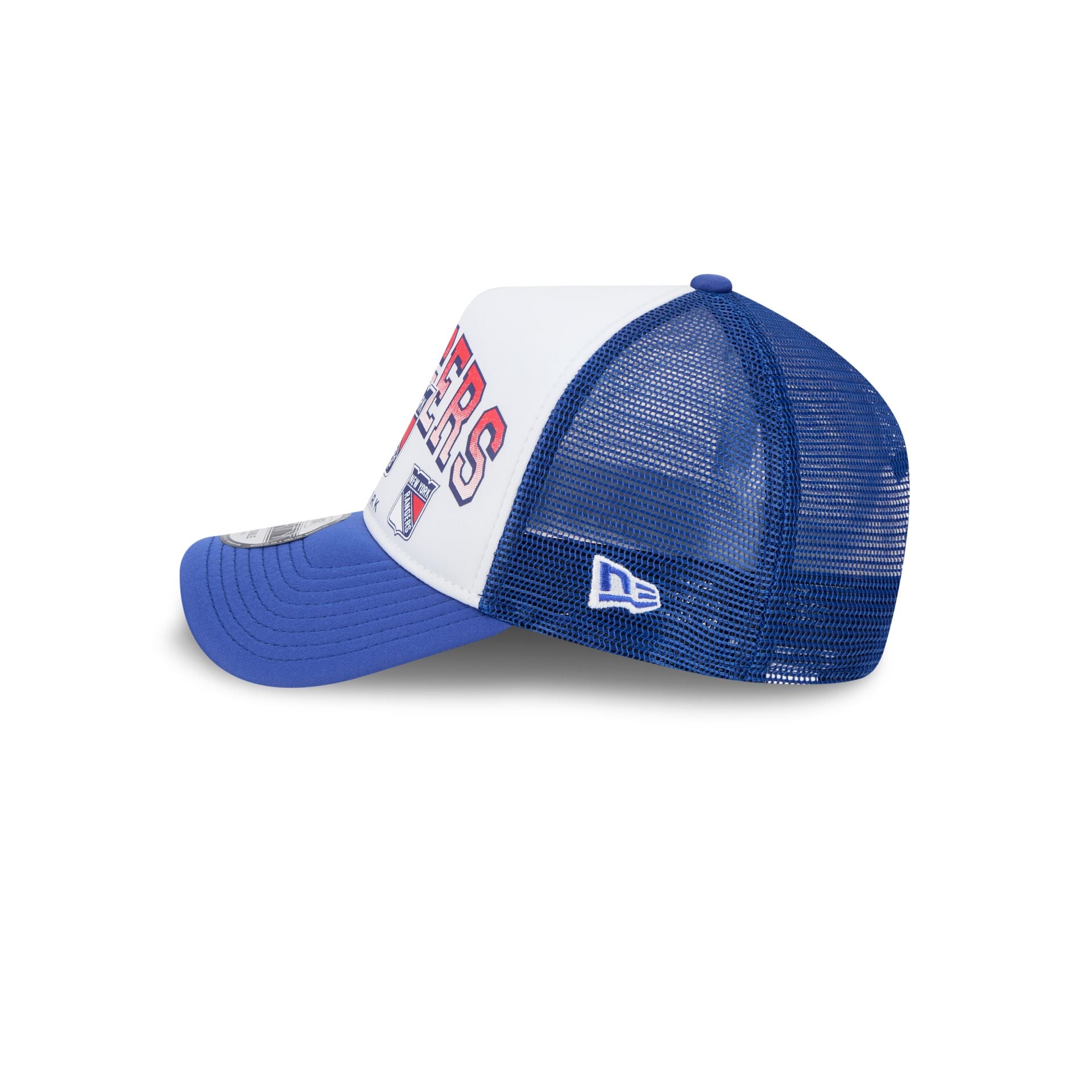 New York Rangers Sport Classics 9FORTY A-Frame Trucker Hat - Image 4