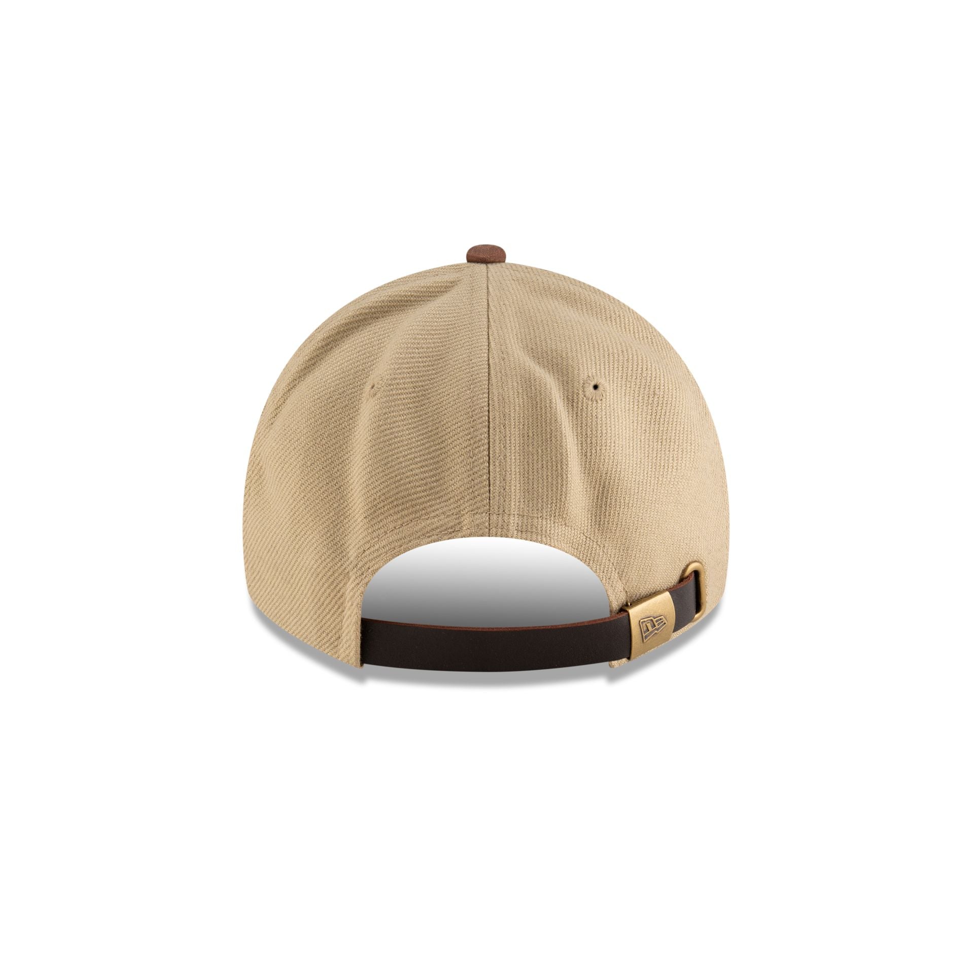 New Era Cap Heavy Twill Beige 9TWENTY Adjustable Hat - Image 6