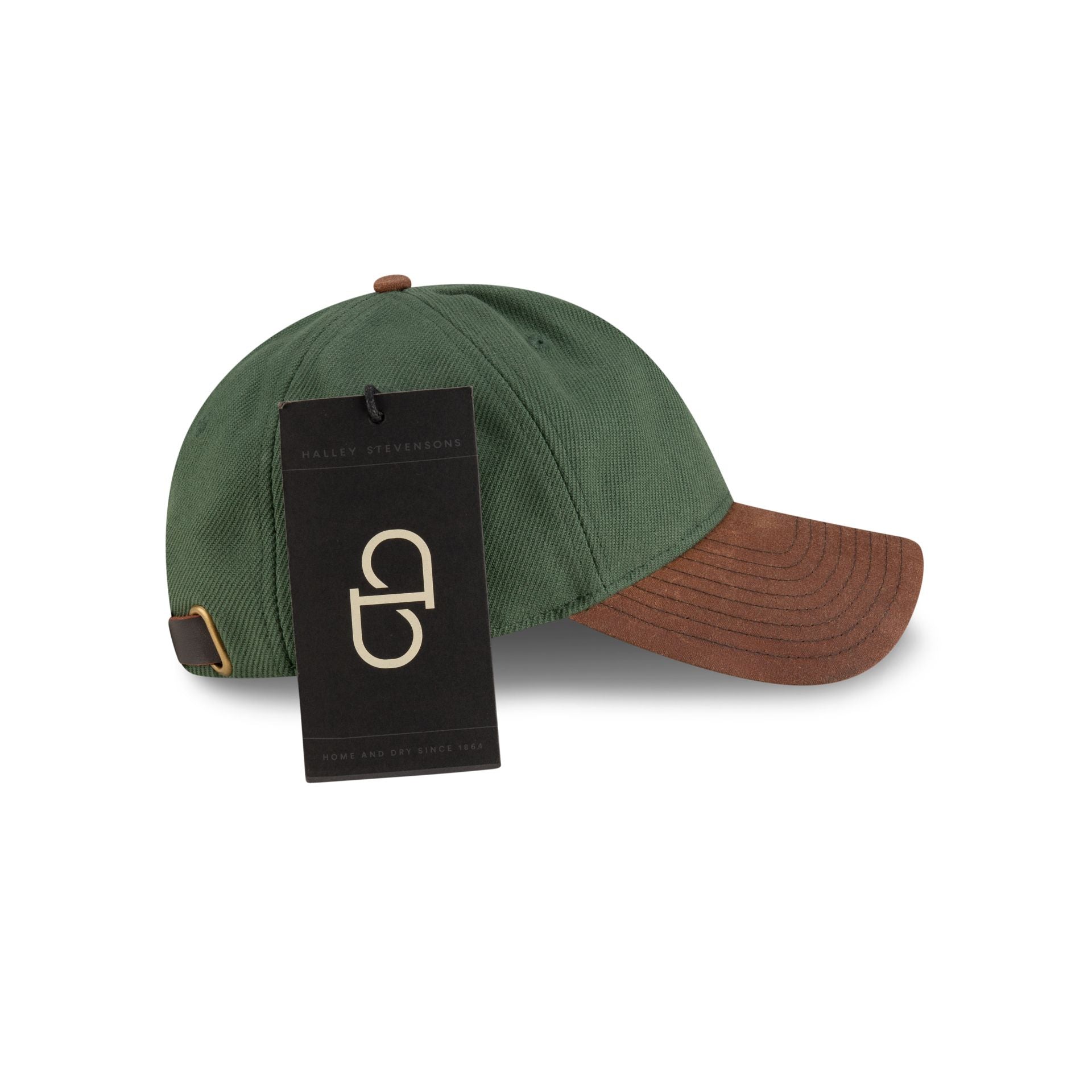New Era Cap Heavy Twill Green 9TWENTY Adjustable Hat - Image 3