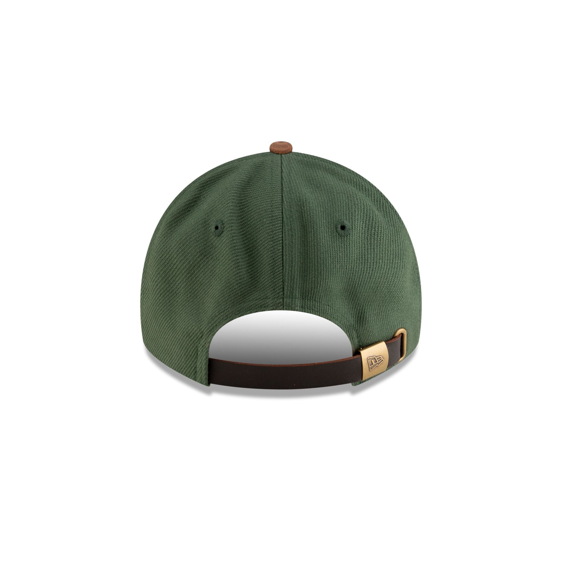 New Era Cap Heavy Twill Green 9TWENTY Adjustable Hat - Image 5