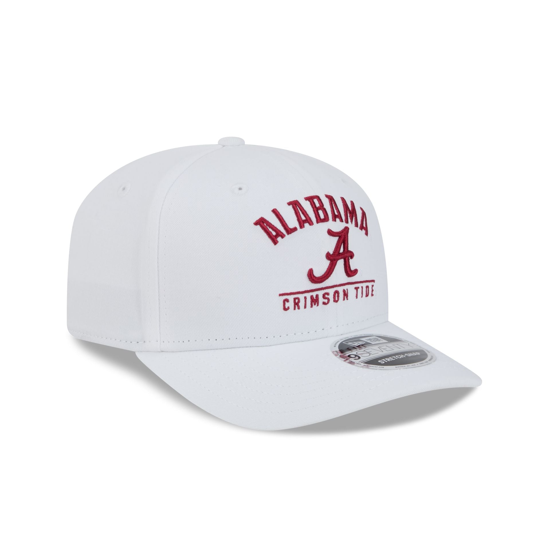 Alabama Crimson Tide Optic White 9SEVENTY Stretch-Snap Hat - Image 3