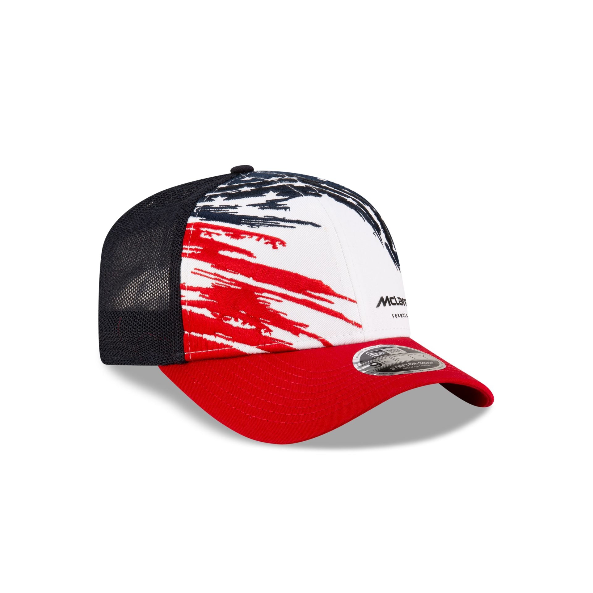 2024 Austin Race Special McLaren Formula 1 Team 9FIFTY Stretch-Snap Trucker Hat - Image 3