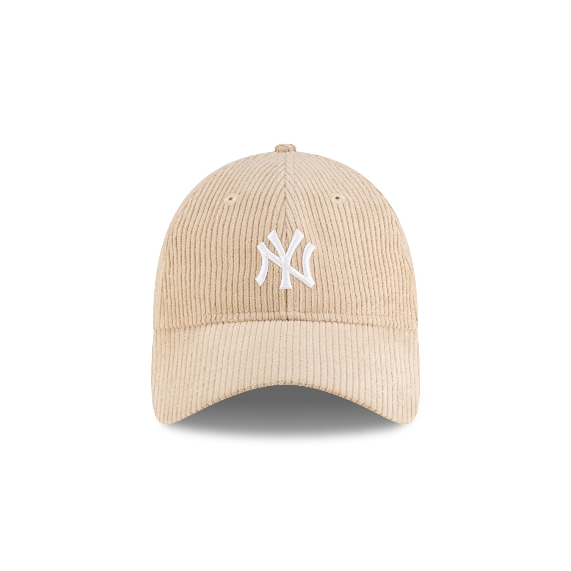New York Yankees Women's Tan Cord 9TWENTY Adjustable Hat - Image 2