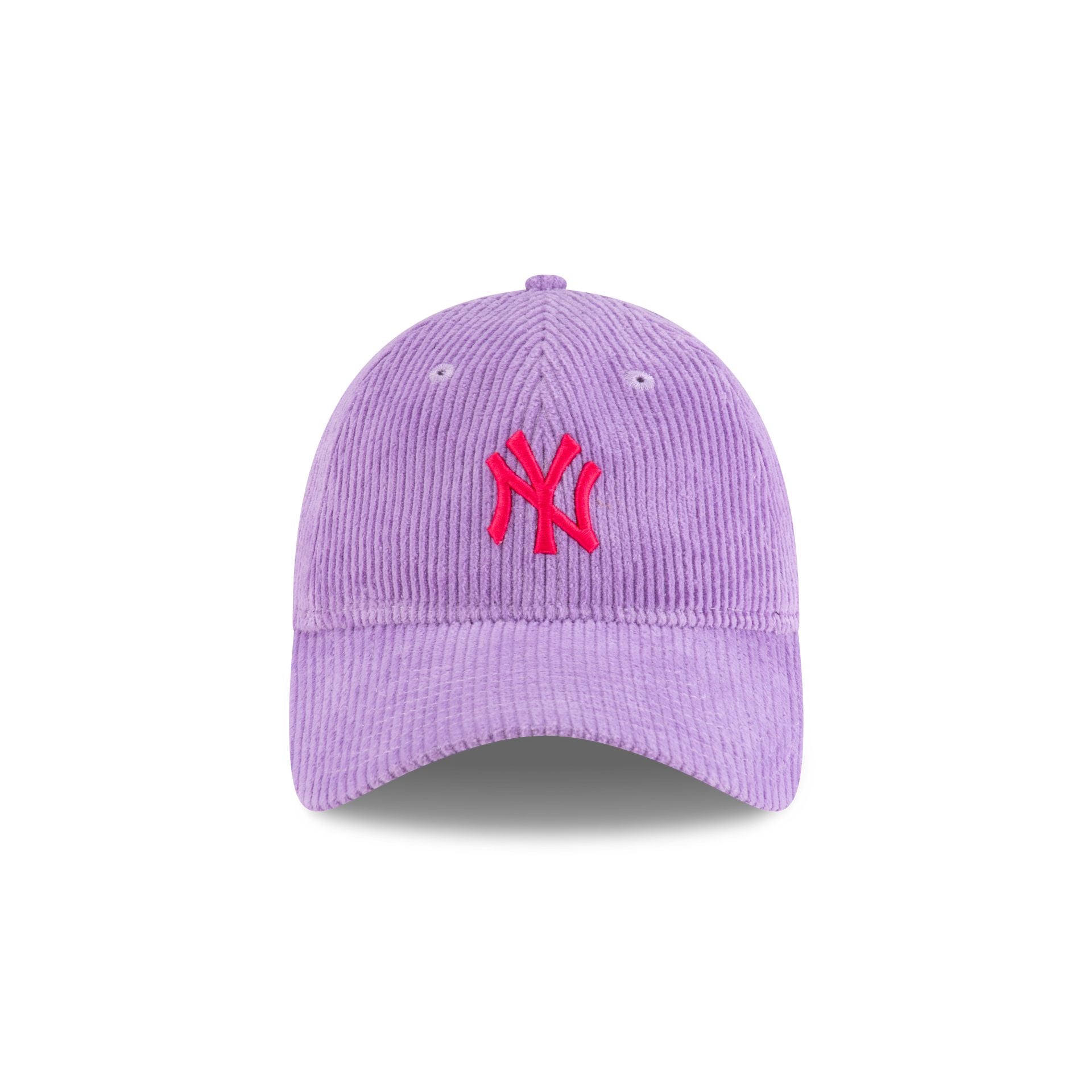 New York Yankees Women's Lavender Cord 9TWENTY Adjustable Hat - Image 2