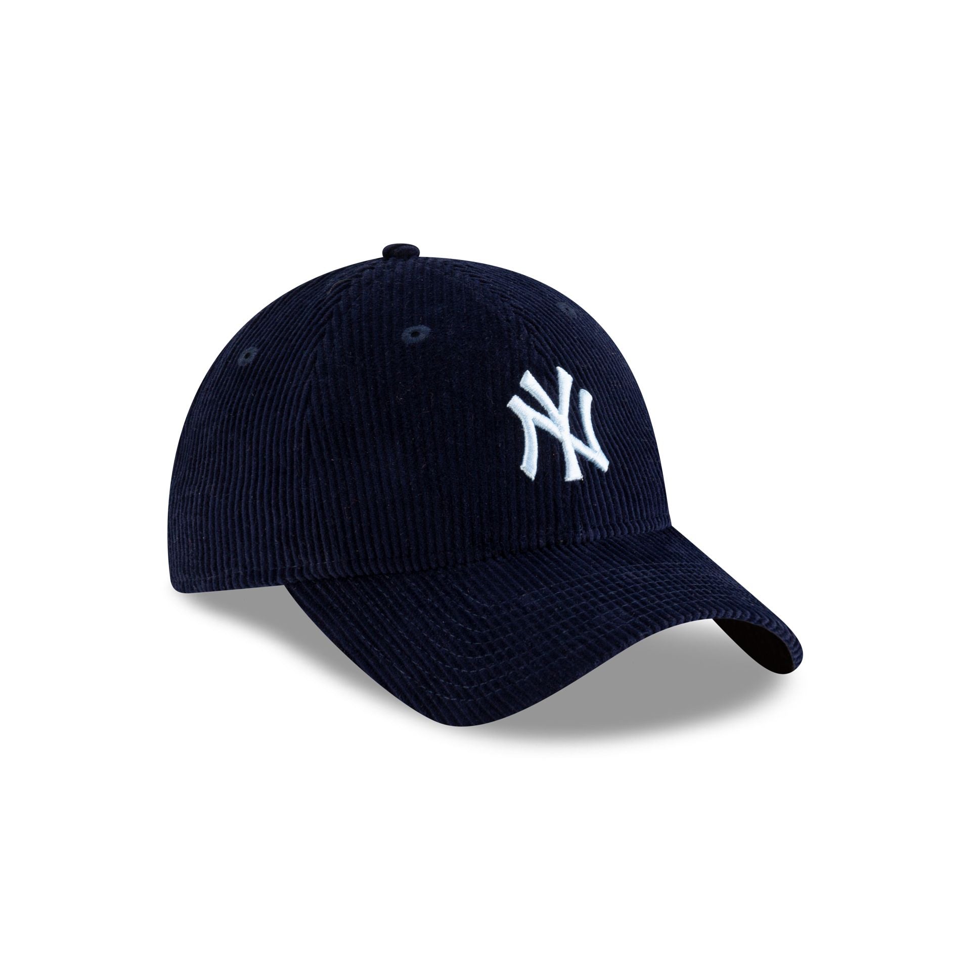 New York Yankees Women's Navy Blue Cord 9TWENTY Adjustable Hat - Image 3