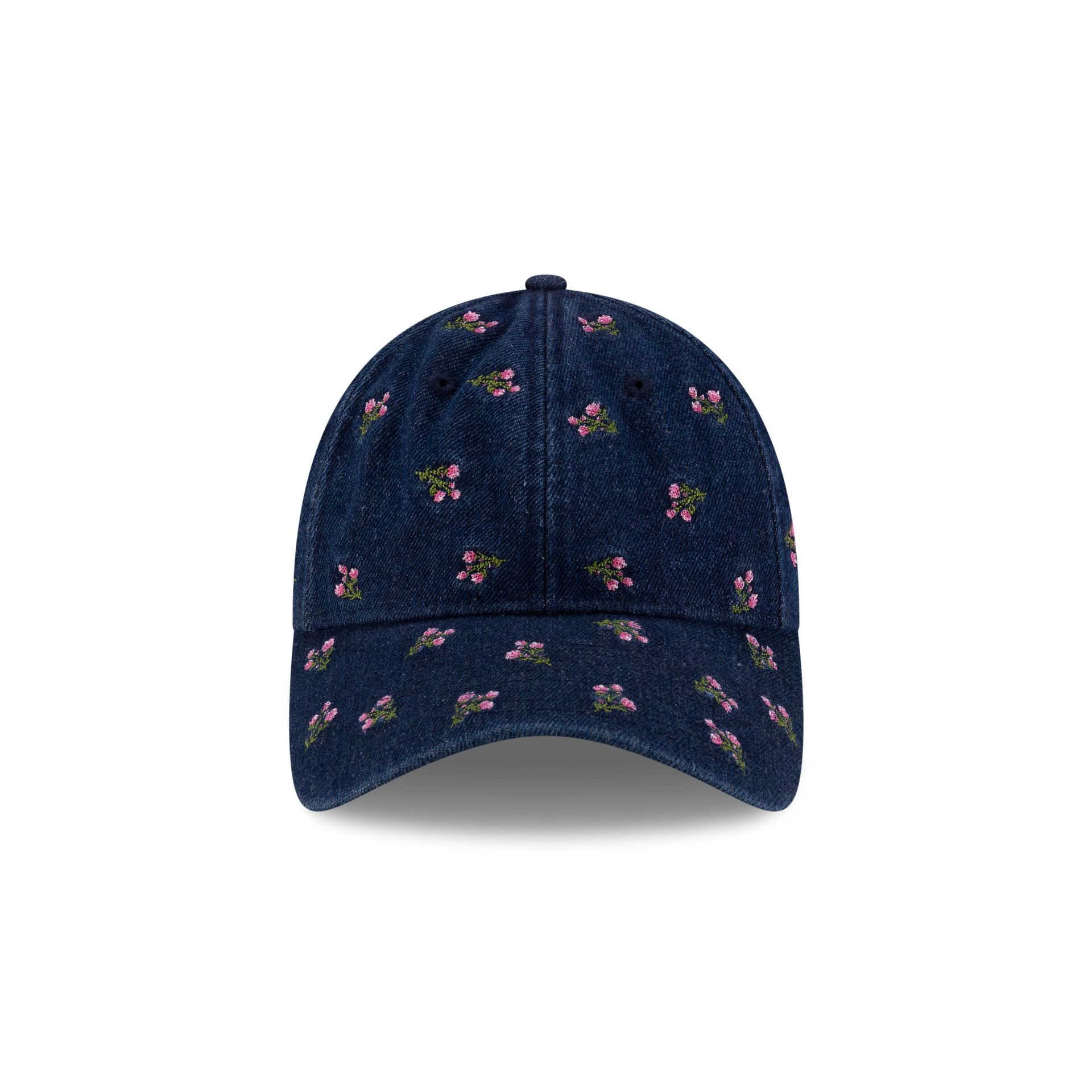 New Era Cap Women's Navy Floral 9TWENTY Adjustable Hat - Image 2