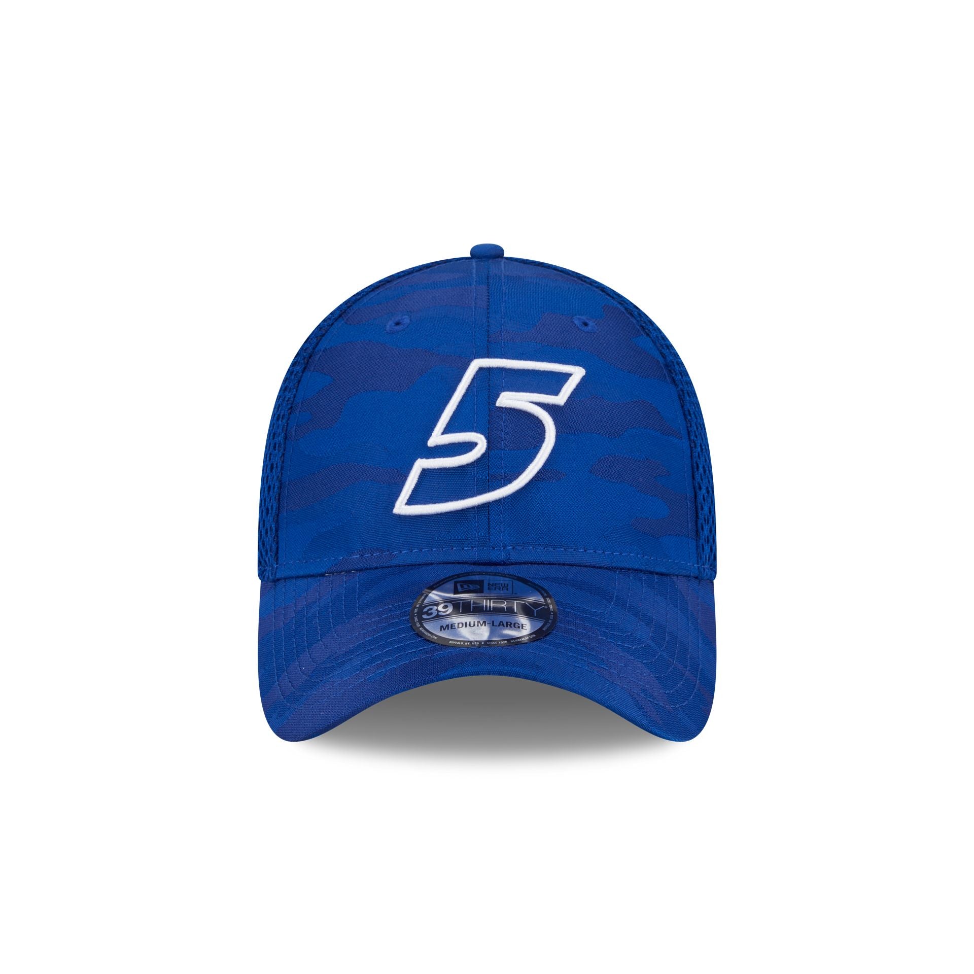 Hendrick Motorsports Kyle Larson Camo 39THIRTY Stretch Fit Hat - Image 2