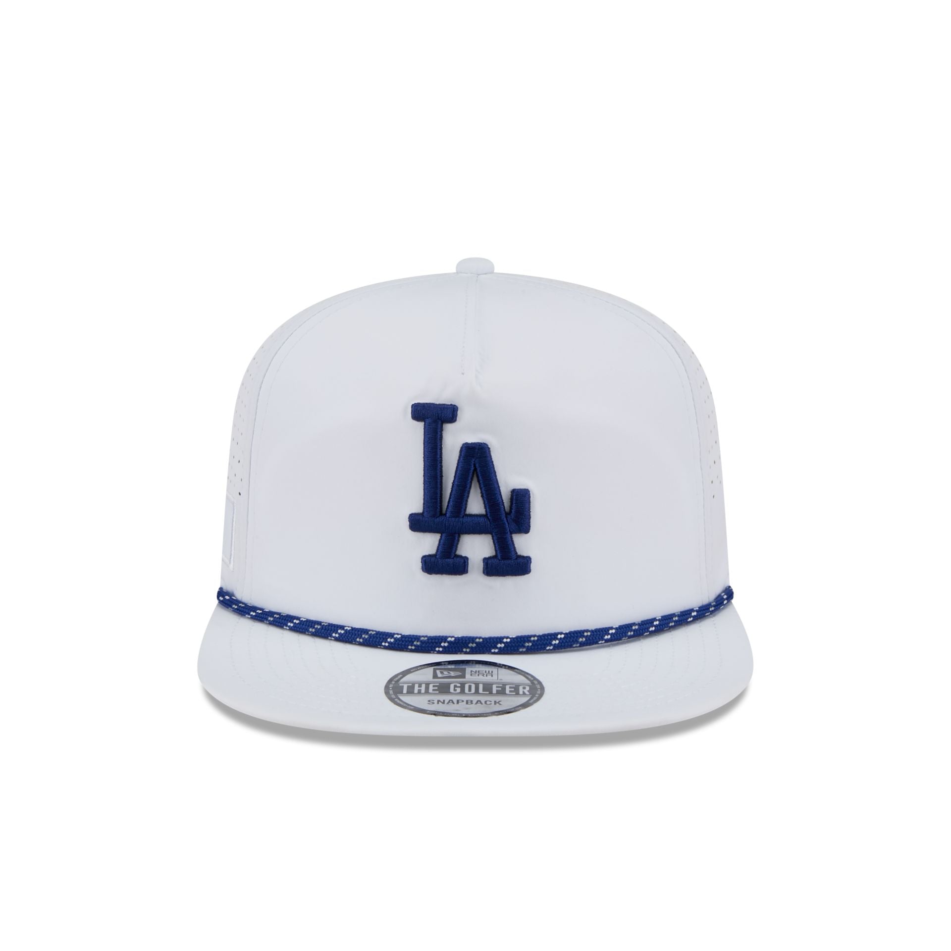 Los Angeles Dodgers Optic White Performance Rope Golfer Hat - Image 2