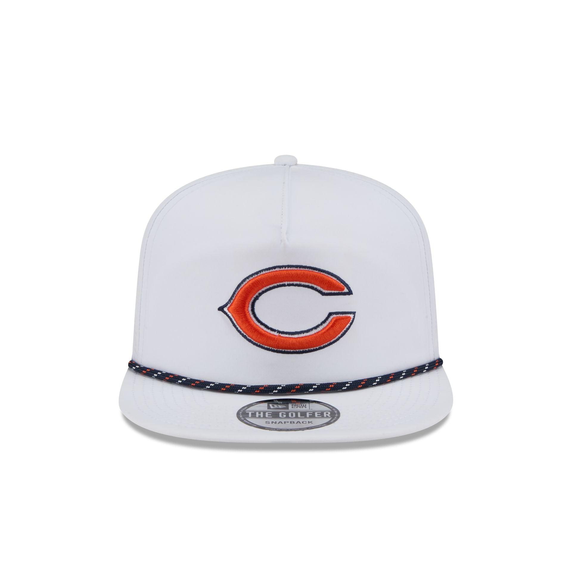 Chicago Bears Optic White Performance Rope Golfer Hat - Image 2