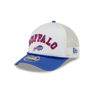Buffalo Bills Chrome Arch 9FORTY M-Crown A-Frame Trucker Hat