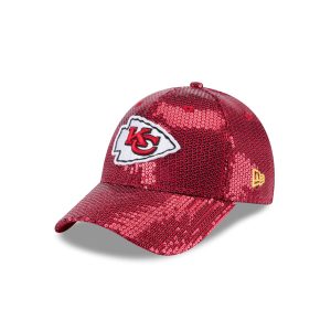 Kansas City Chiefs Sequin Women's 9FORTY Adjustable Hat