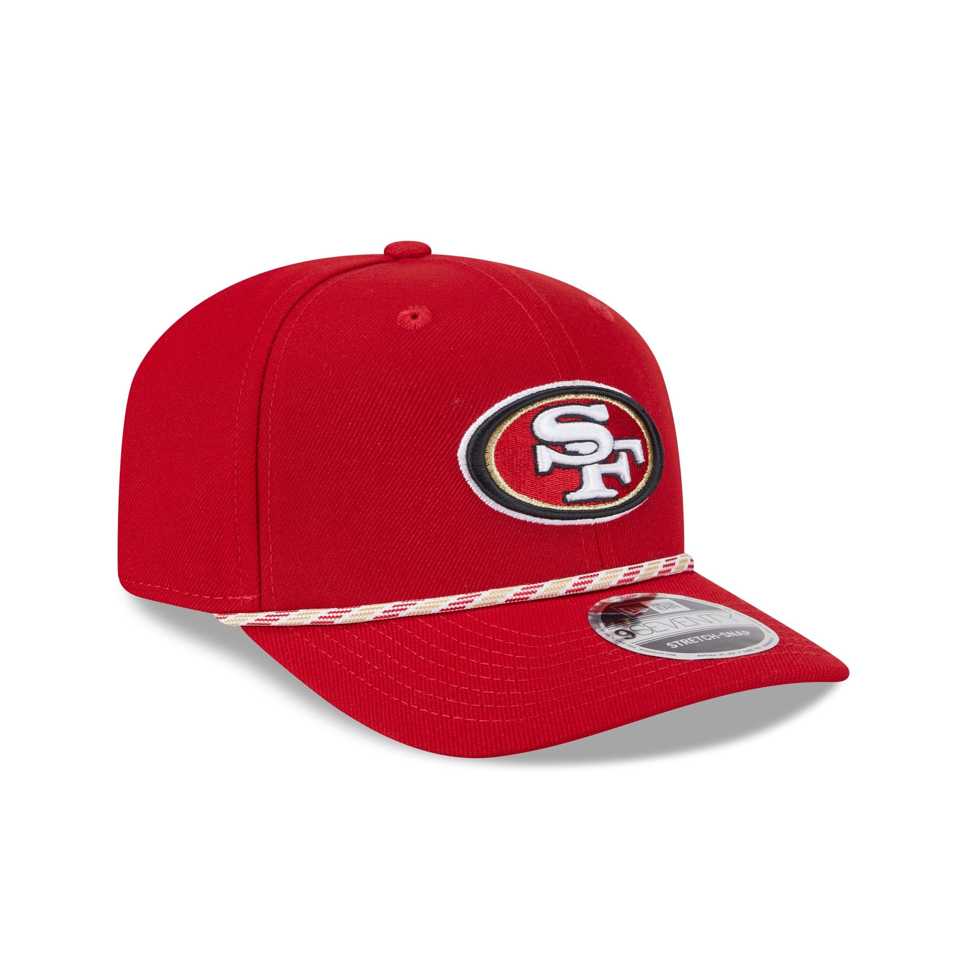 San Francisco 49ers Multi Rope 9SEVENTY Stretch-Snap Hat - Image 3
