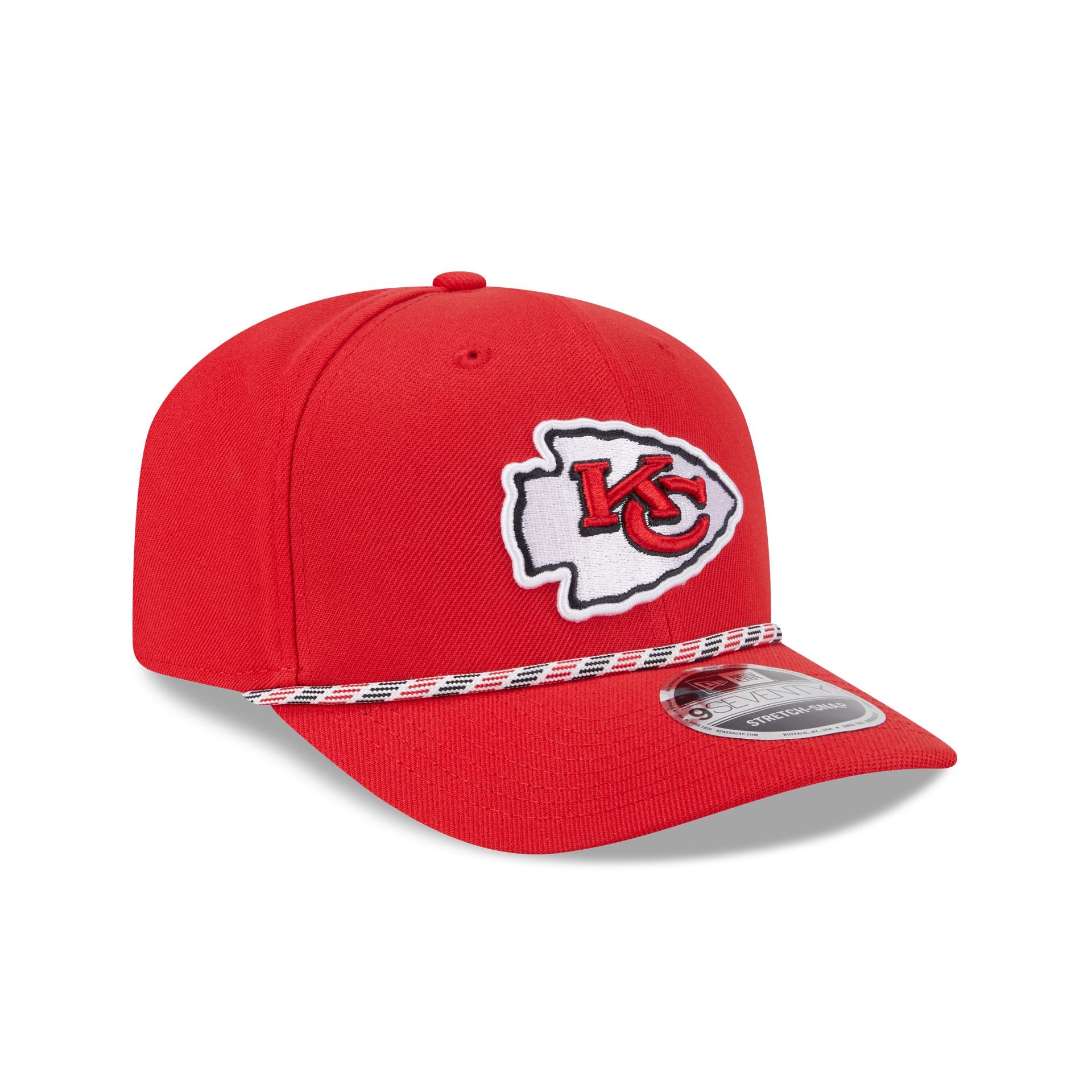 Kansas City Chiefs Multi Rope 9SEVENTY Stretch-Snap Hat - Image 3