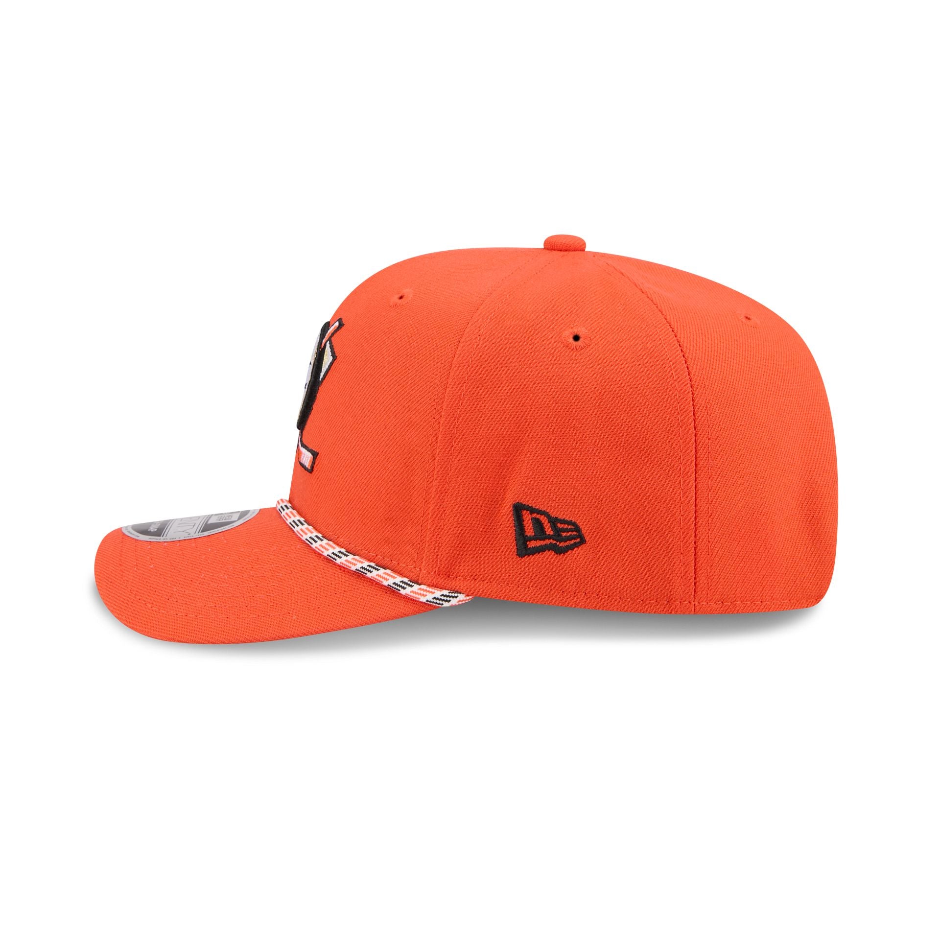 Anaheim Ducks Multicolor Rope 9SEVENTY Stretch-Snap Hat - Image 4