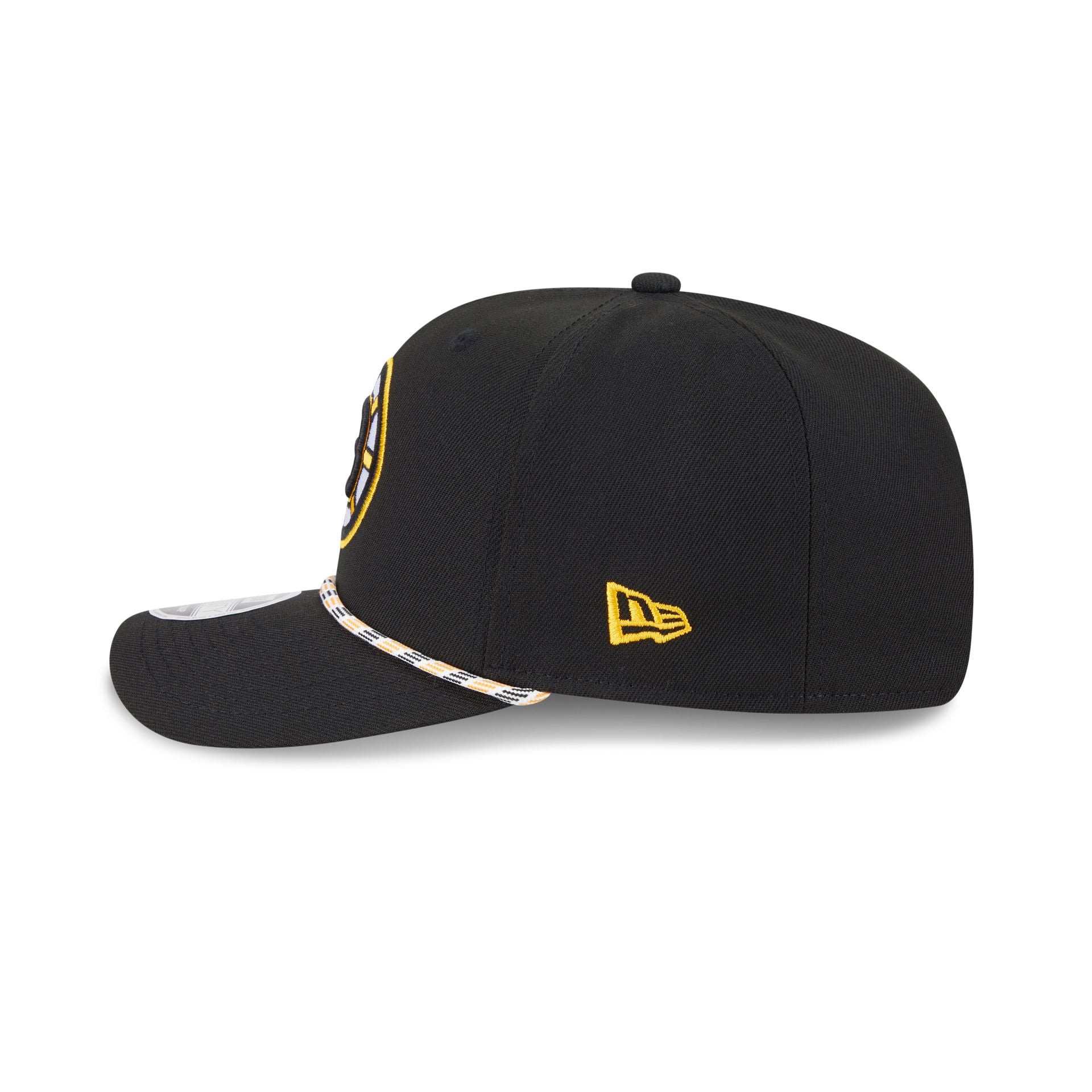 Boston Bruins Multi Rope 9SEVENTY Stretch-Snap Hat - Image 4