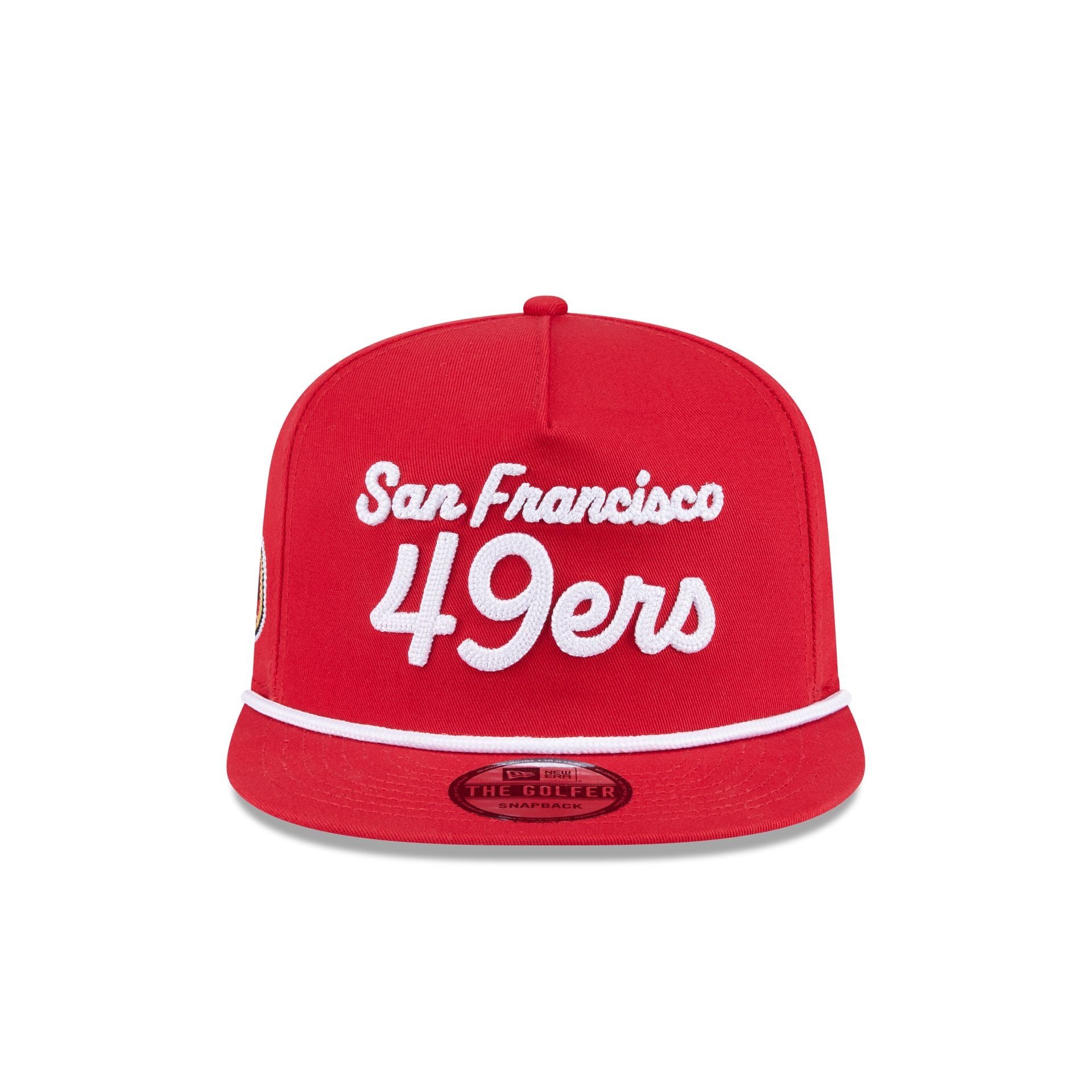 San Francisco 49ers Team Text Golfer Hat - Image 2