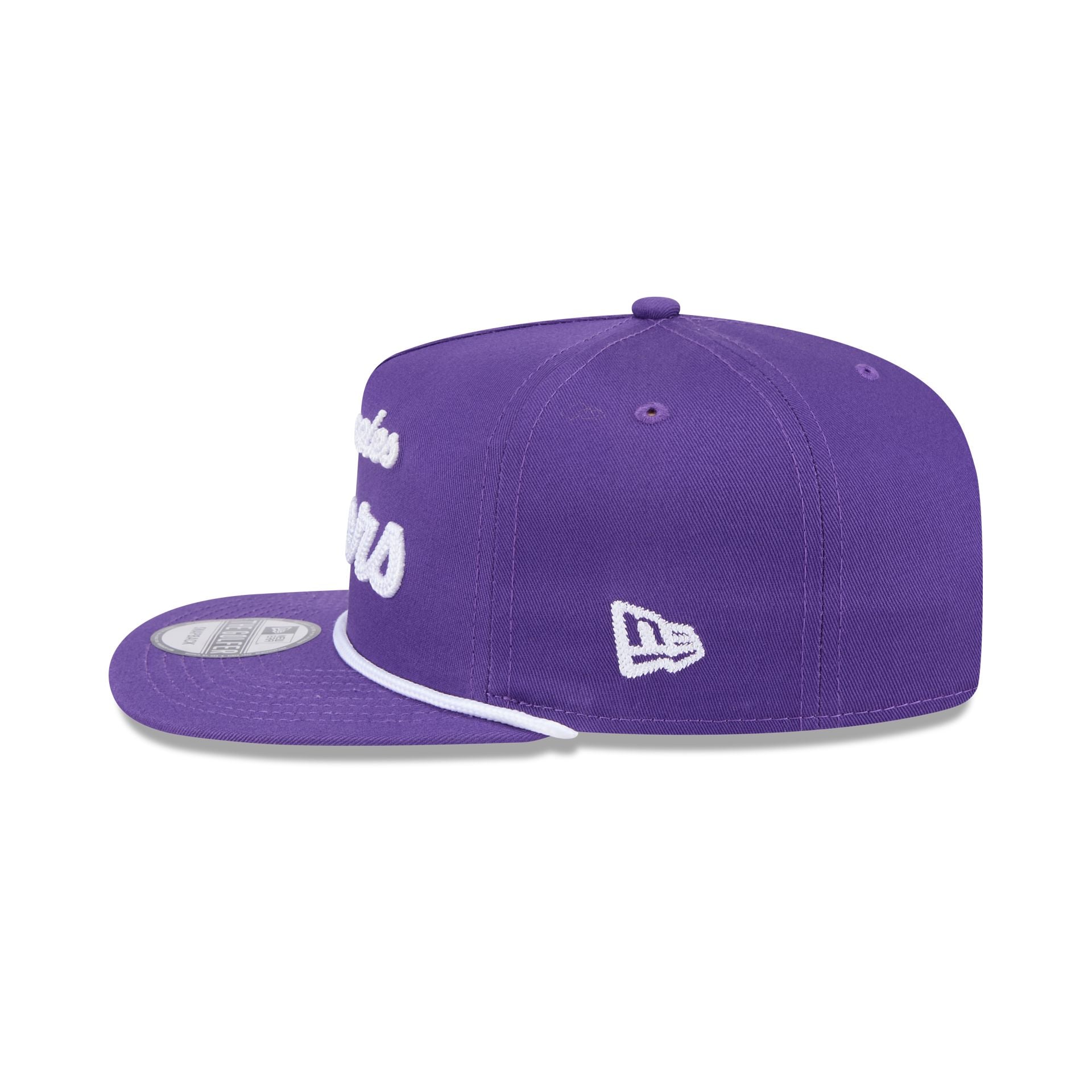 Los Angeles Lakers Team Text Golfer Hat - Image 5